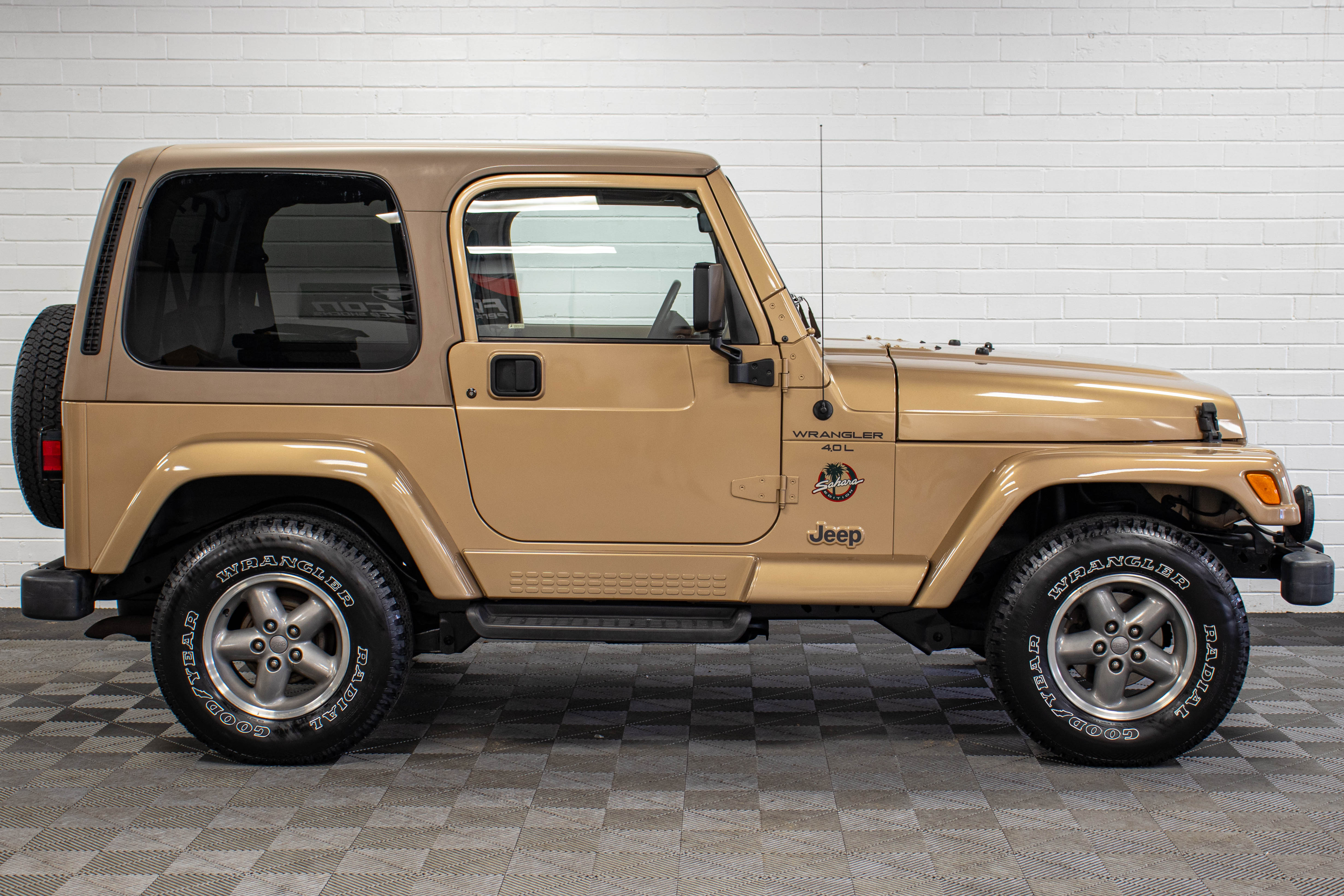 Pre-Owned 1999 Jeep Wrangler TJ Sahara Hard Top Desert Sand, 56k Miles