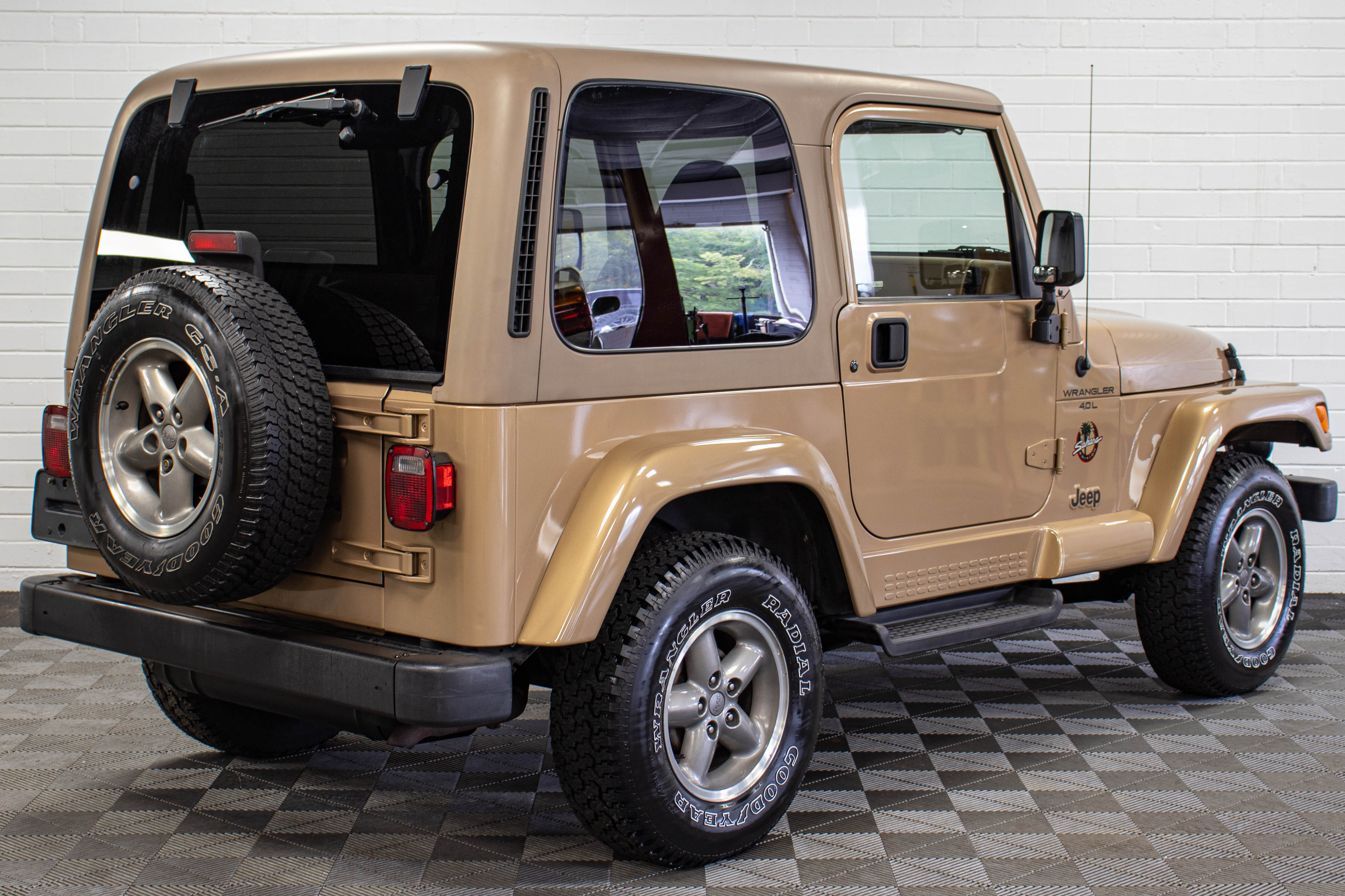 1999 Jeep Wrangler TJ Sahara Hard Top Desert Sand - SOLD