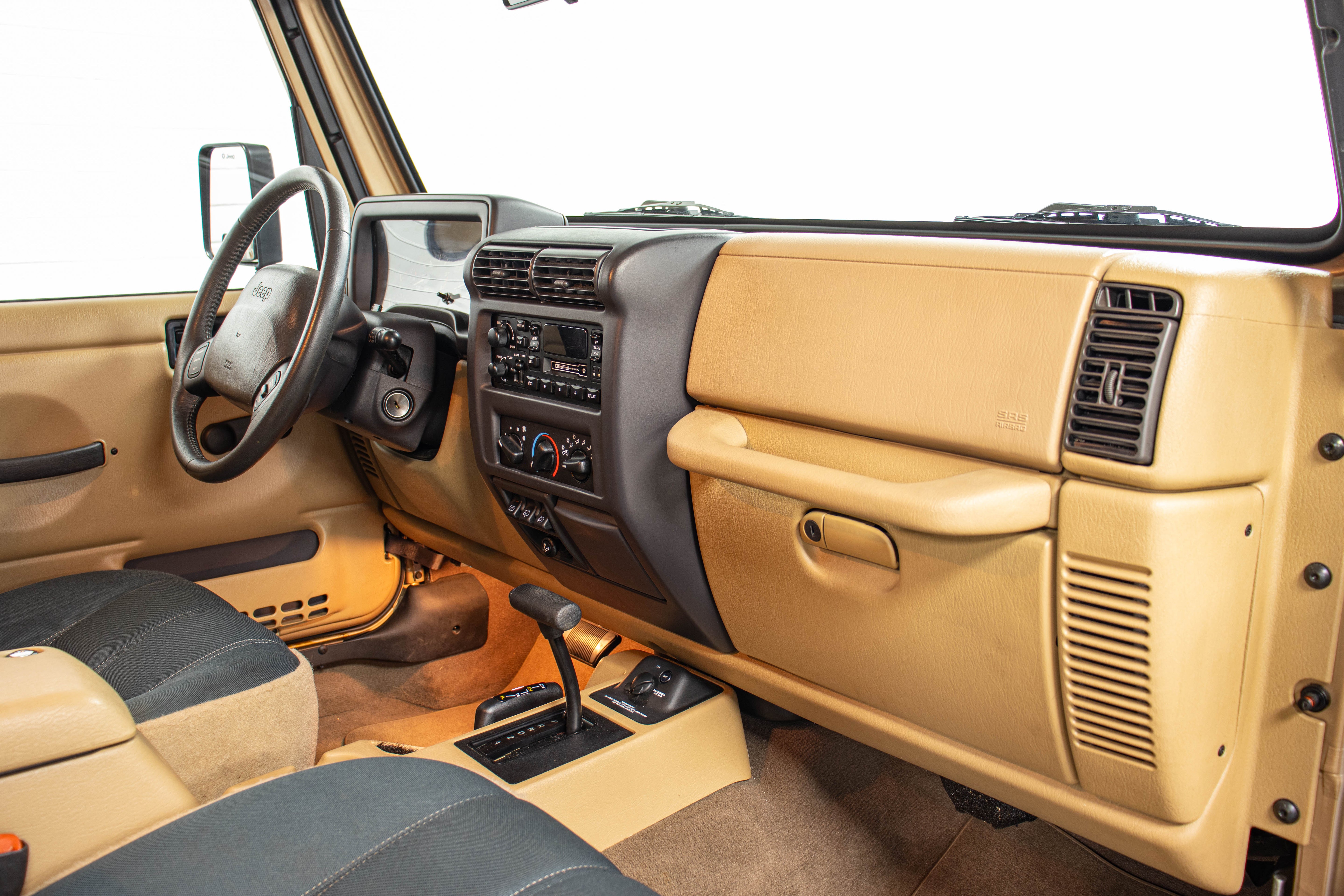 1999 Jeep Wrangler TJ Sahara Hard Top Desert Sand - SOLD