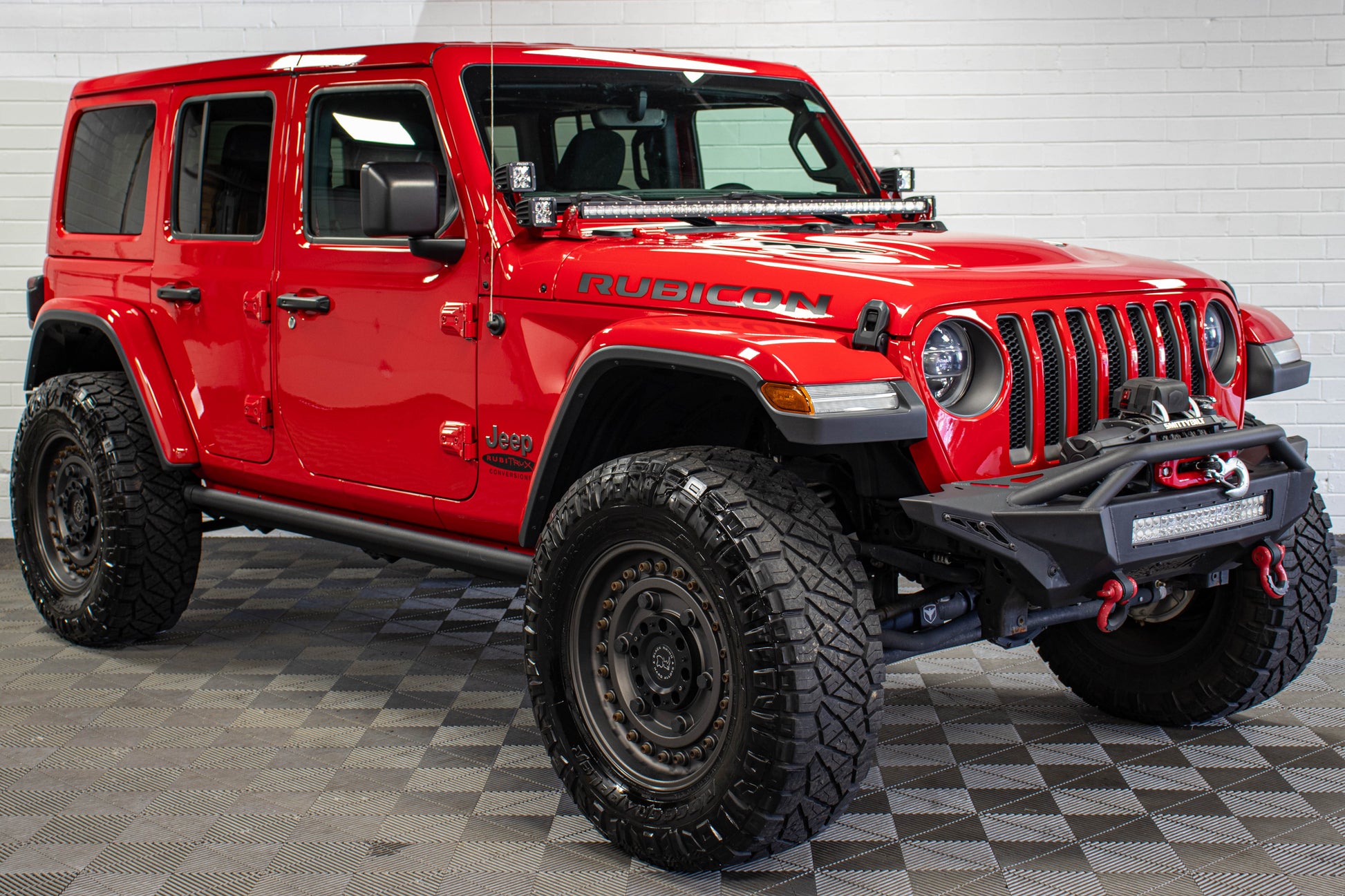 Pre-Owned 2019 Jeep Wrangler JL Unlimited Rubicon Hard Top Firecracker Red - SOLD