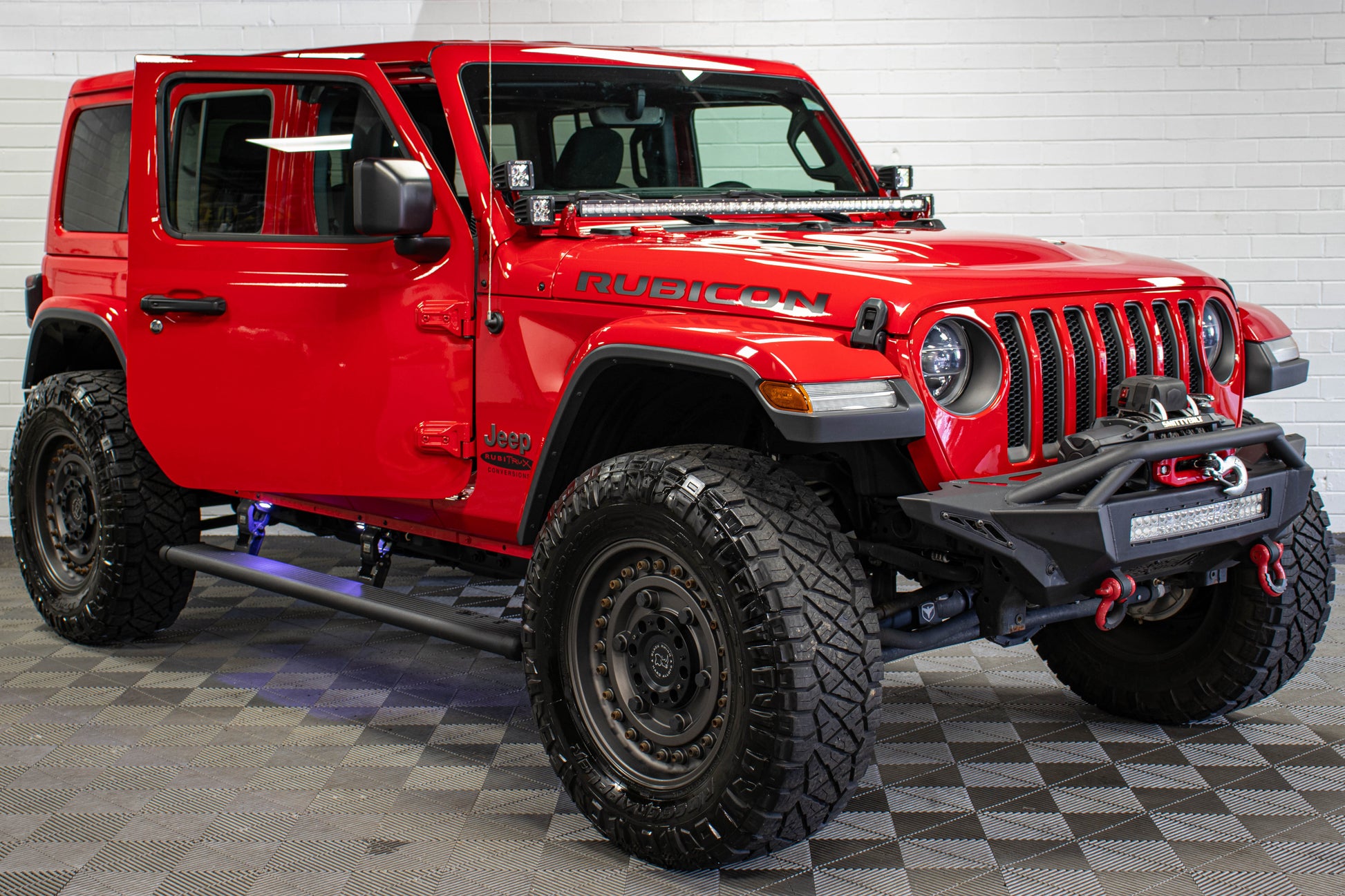 Pre-Owned 2019 Jeep Wrangler JL Unlimited Rubicon Hard Top Firecracker Red - SOLD