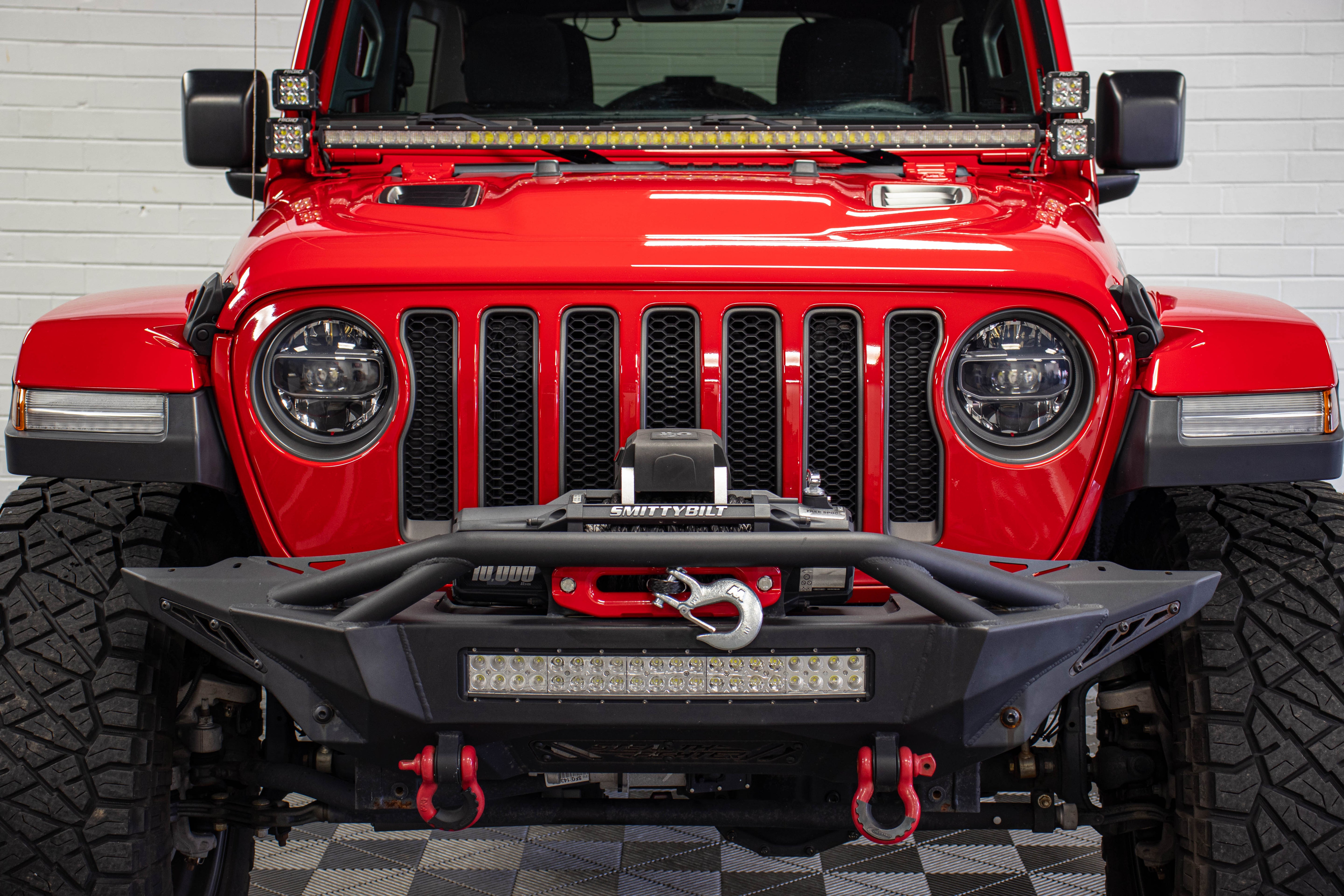 Pre-Owned 2019 Jeep Wrangler JL Unlimited Rubicon Hard Top Firecracker Red - SOLD