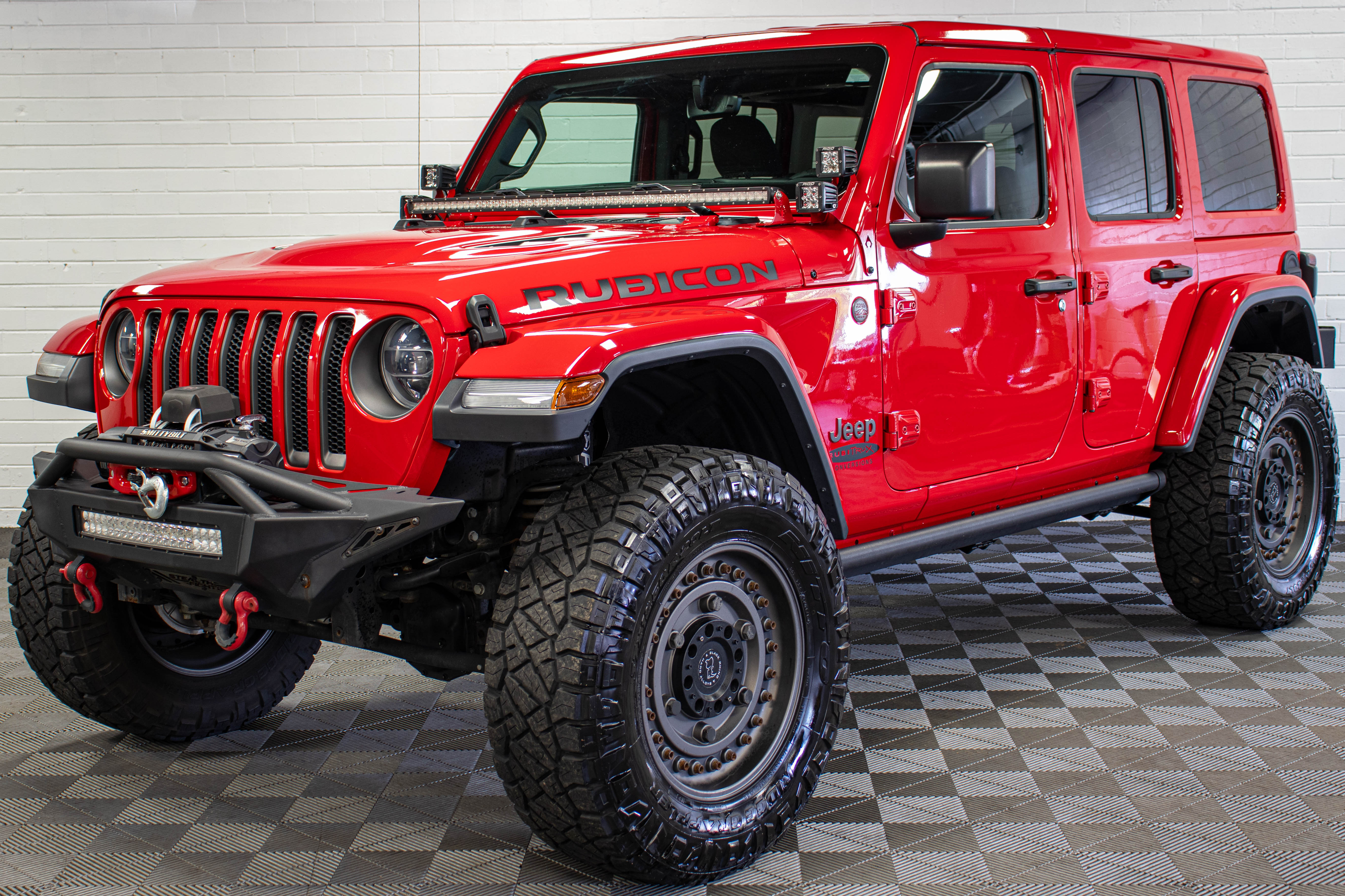 Pre-Owned 2019 Jeep Wrangler JL Unlimited Rubicon Hard Top Firecracker Red - SOLD