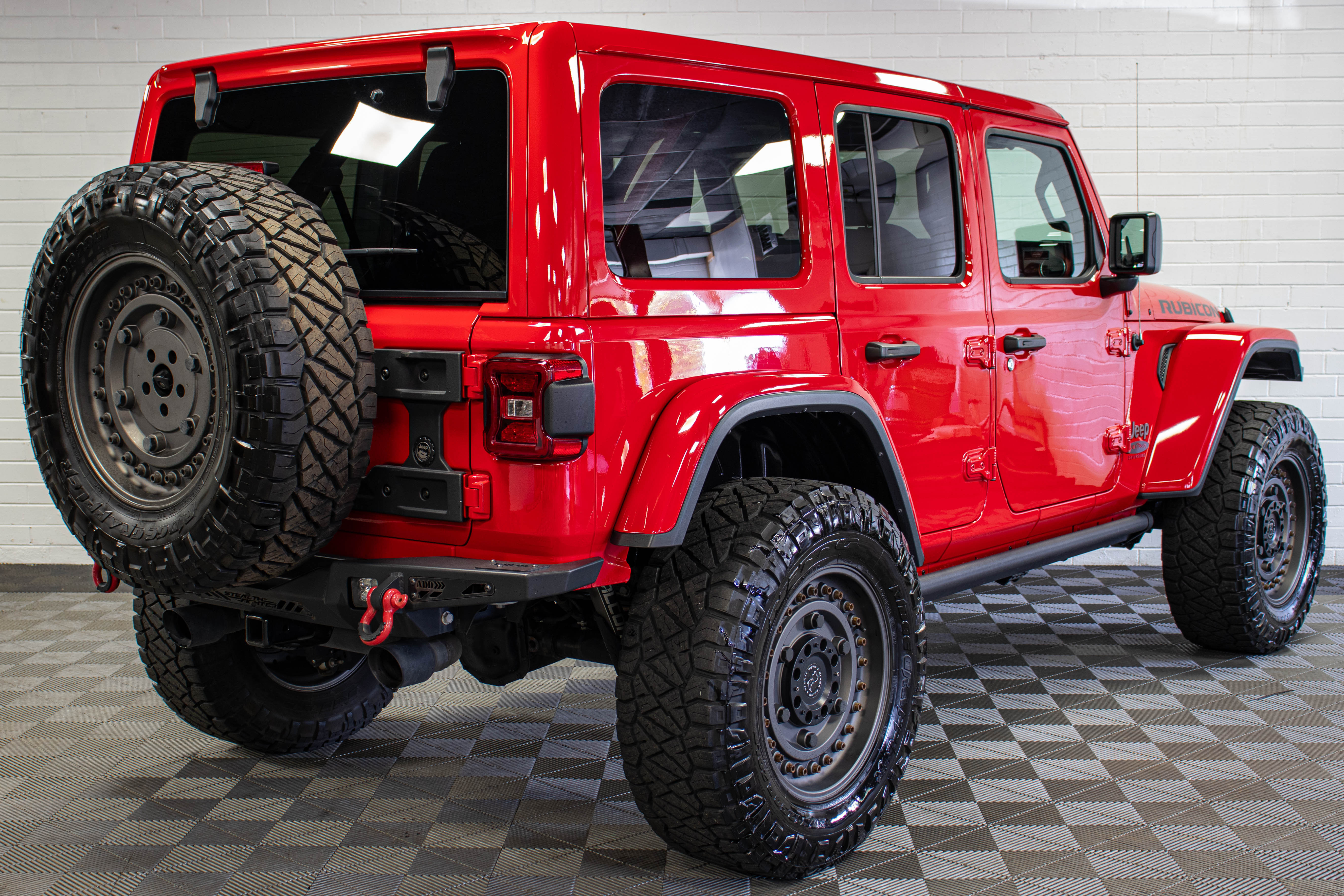 Pre-Owned 2019 Jeep Wrangler JL Unlimited Rubicon Hard Top Firecracker Red - SOLD
