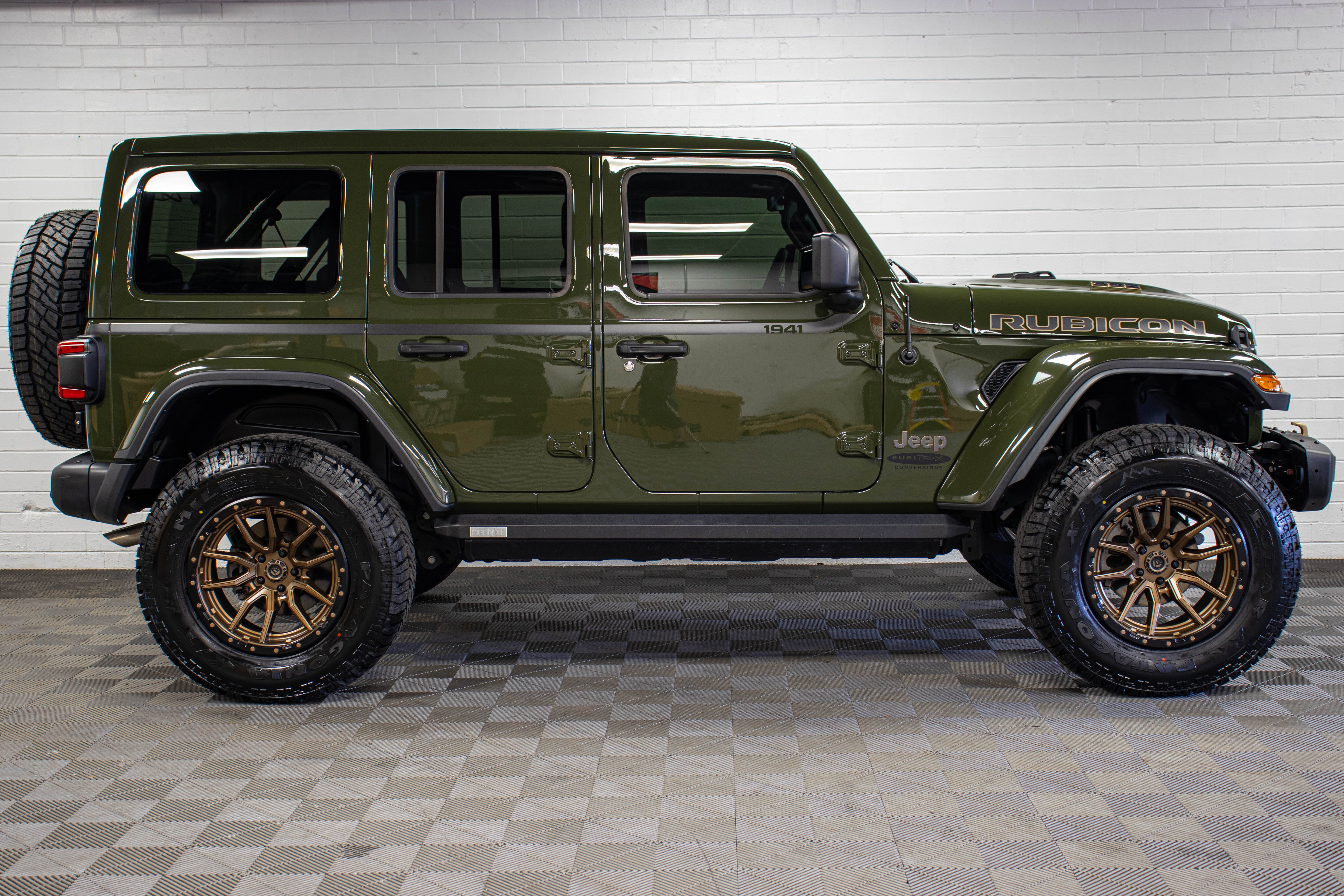 Pre-Owned 2023 Jeep Wrangler JL Unlimited Rubicon 392 Power Top Sarge Green, 17k Miles