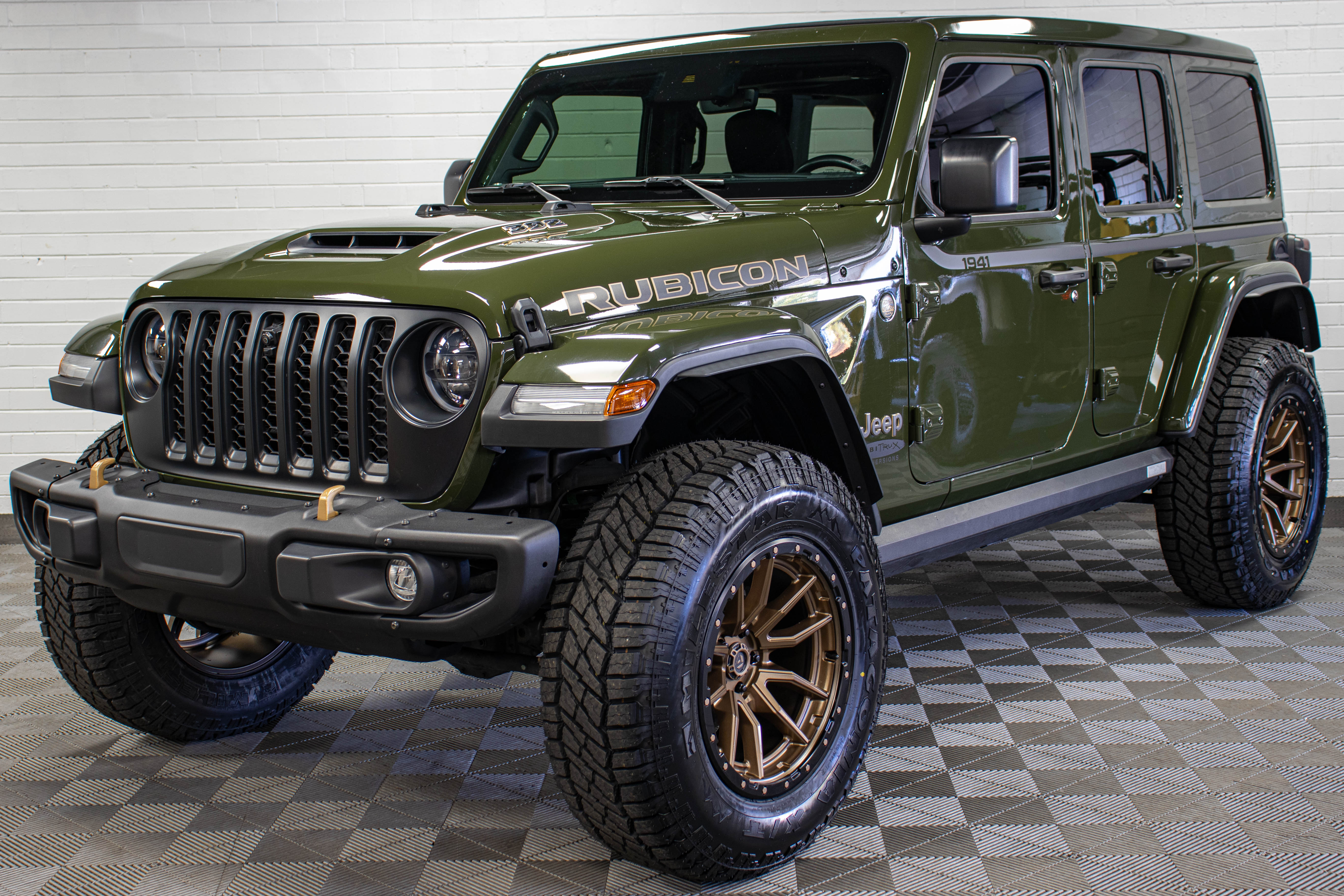 Pre-Owned 2023 Jeep Wrangler JL Unlimited Rubicon 392 Power Top Sarge Green, 17k Miles