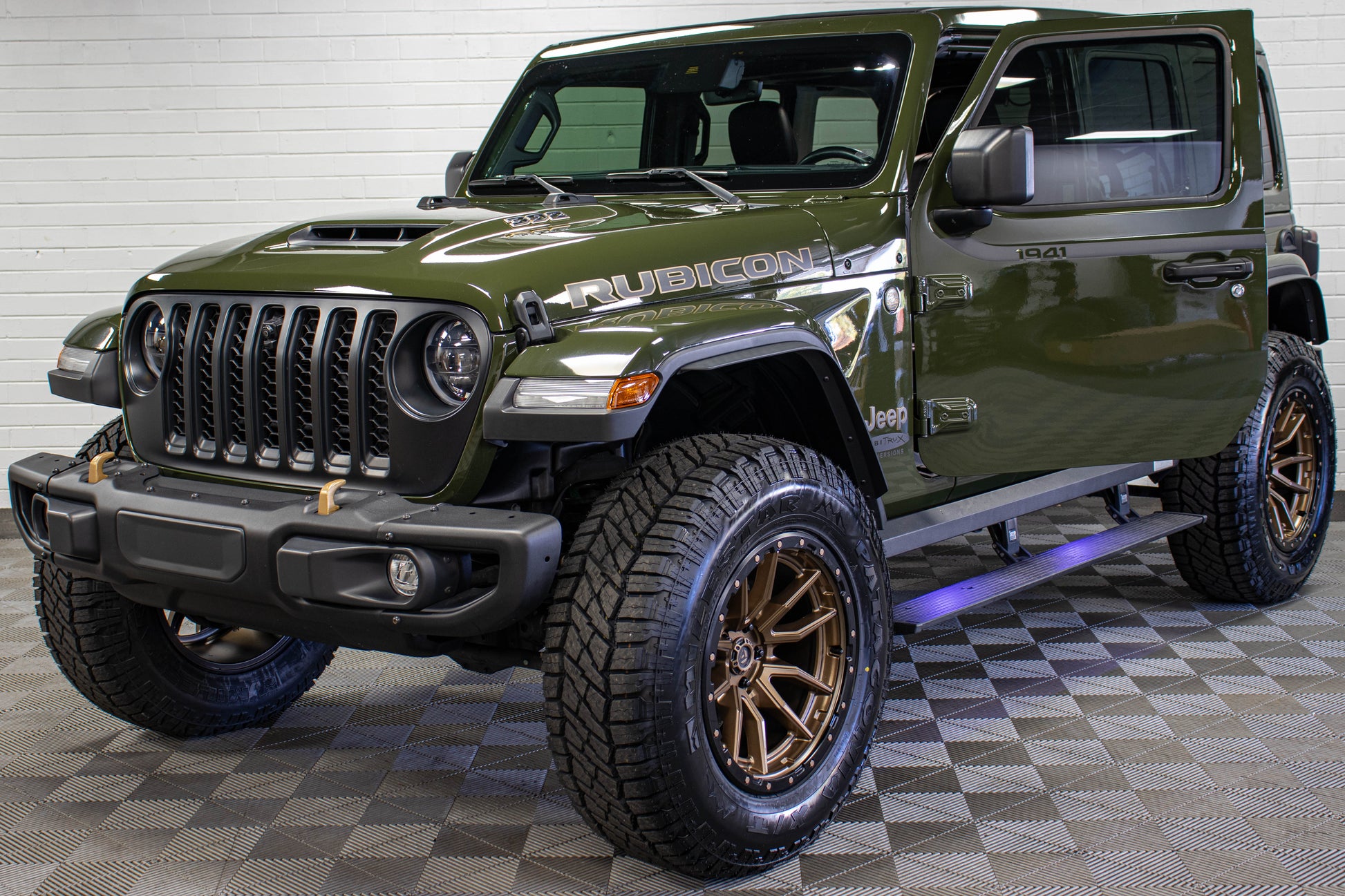 Pre-Owned 2023 Jeep Wrangler JL Unlimited Rubicon 392 Power Top Sarge Green, 17k Miles