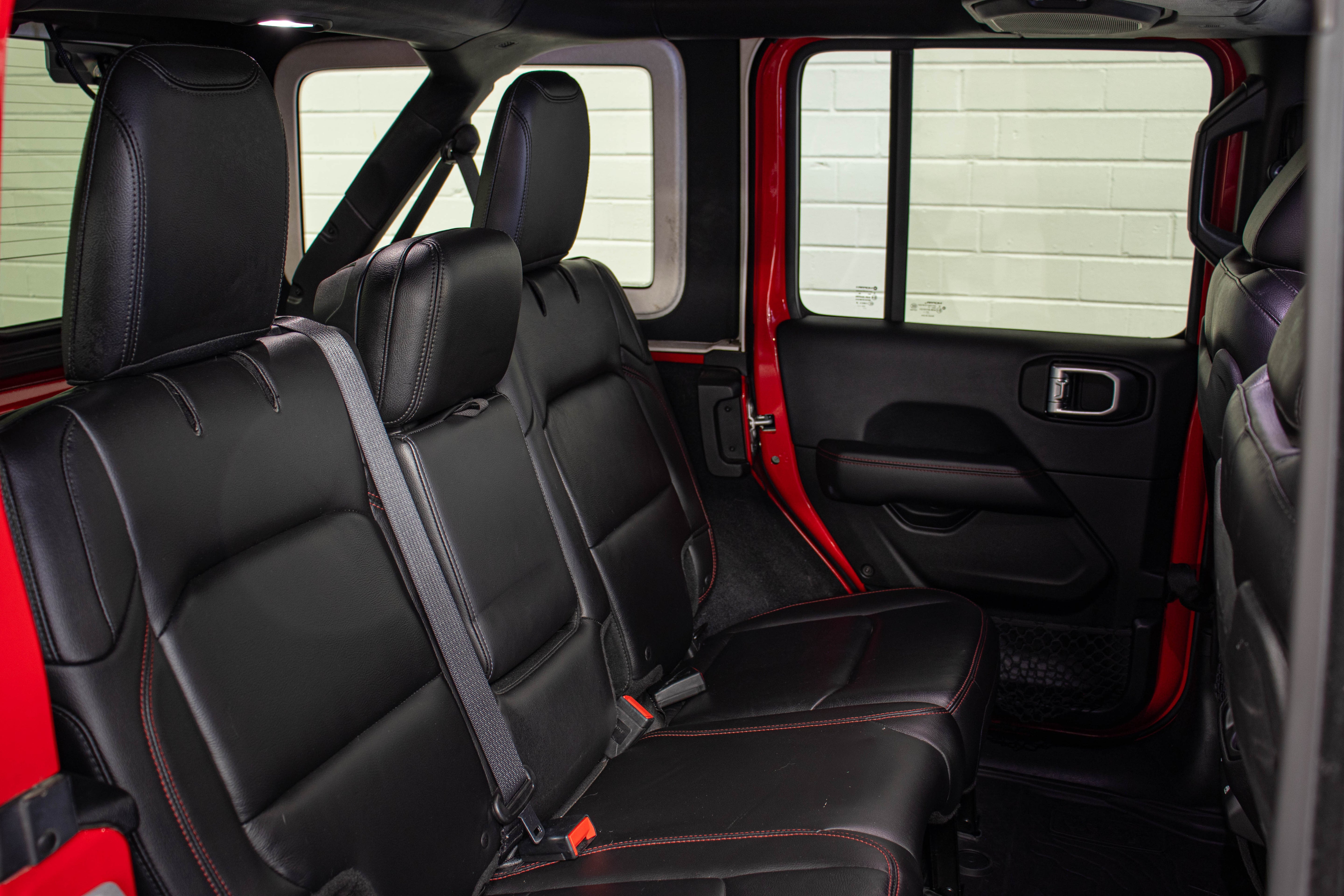 Pre-Owned 2018 Jeep Wrangler JL Unlimited Rubicon Hard Top Firecracker Red, 85k Miles