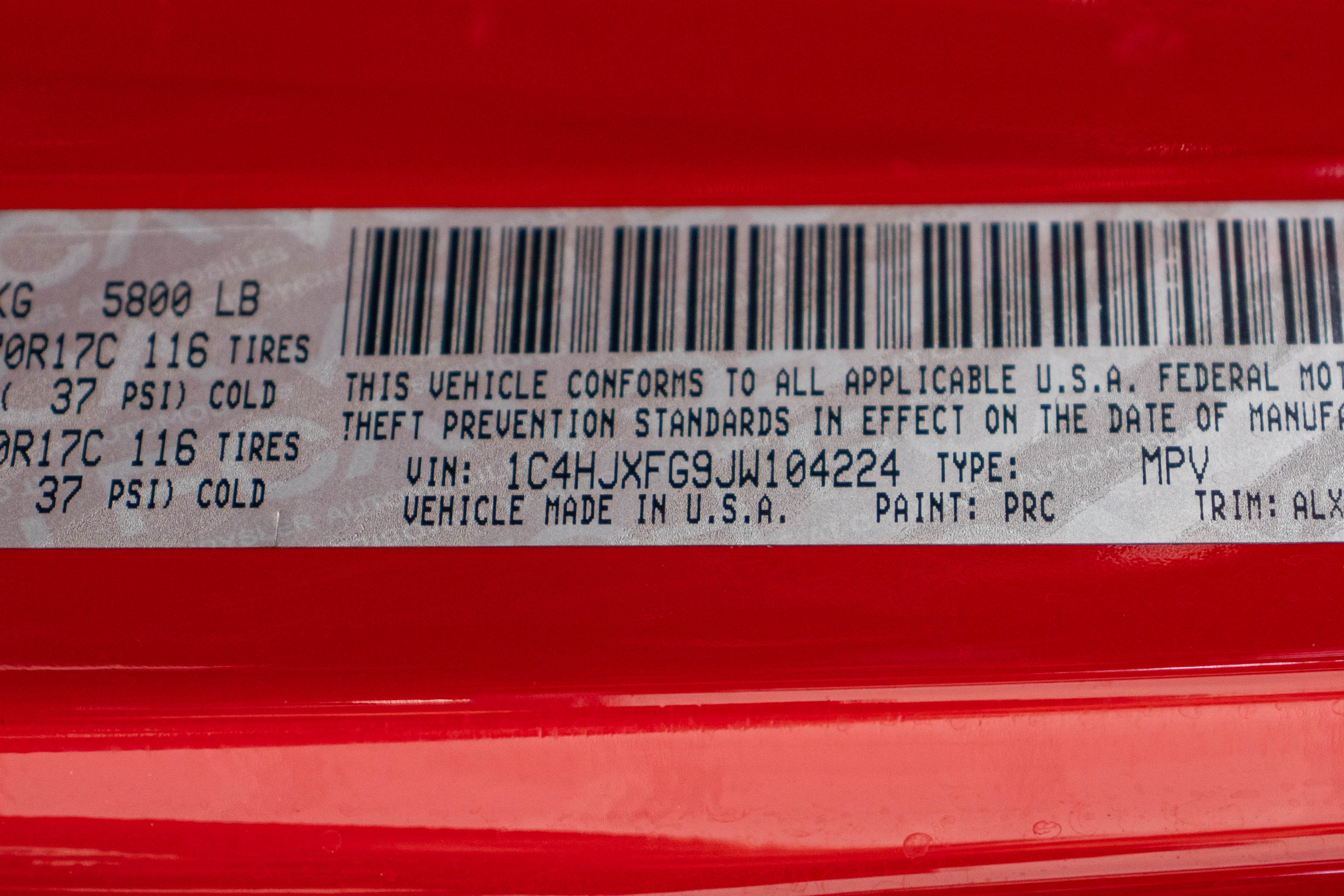 Pre-Owned 2018 Jeep Wrangler JL Unlimited Rubicon Hard Top Firecracker Red, 85k Miles