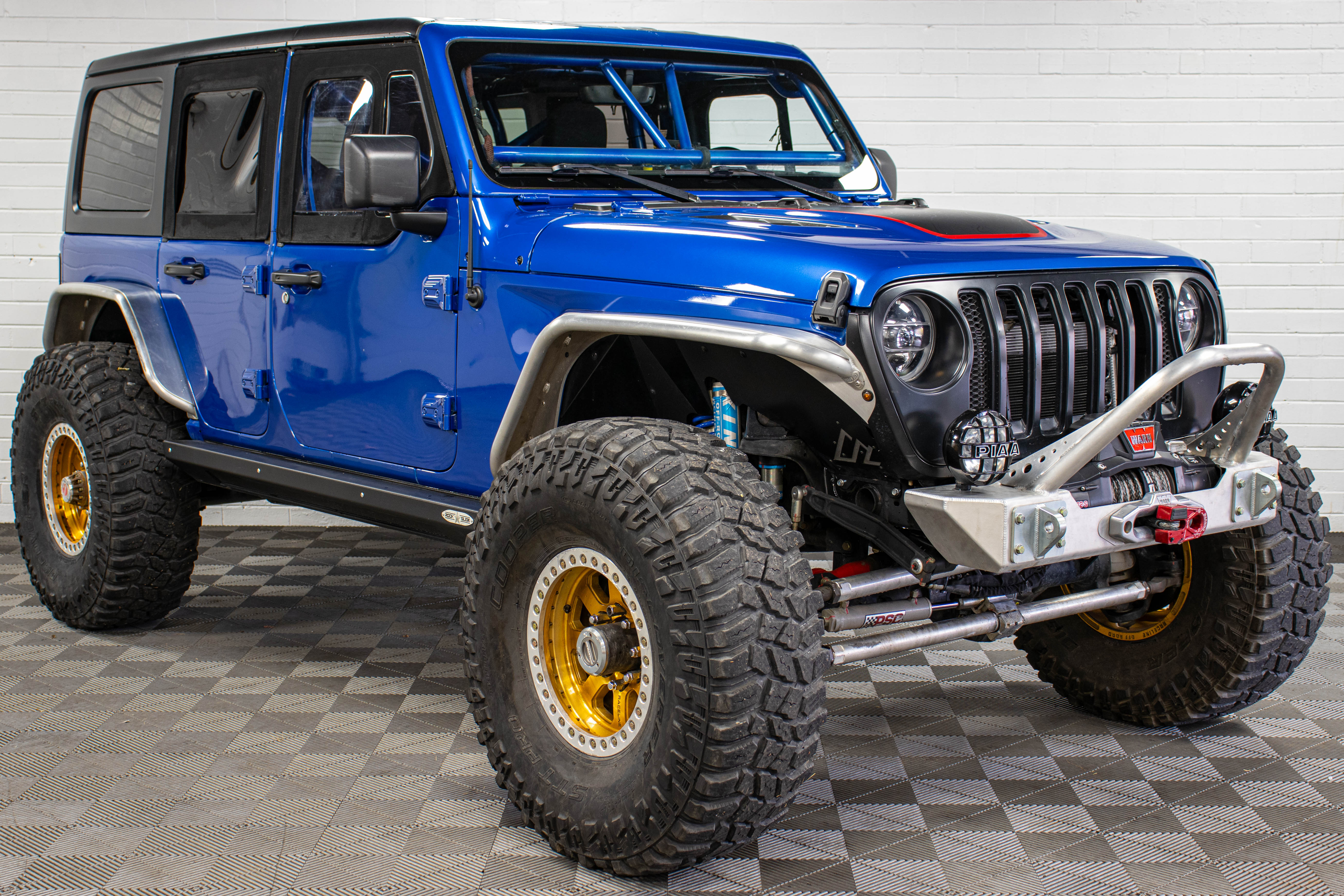 Built for you: Customer’s deep blue HEMI JL