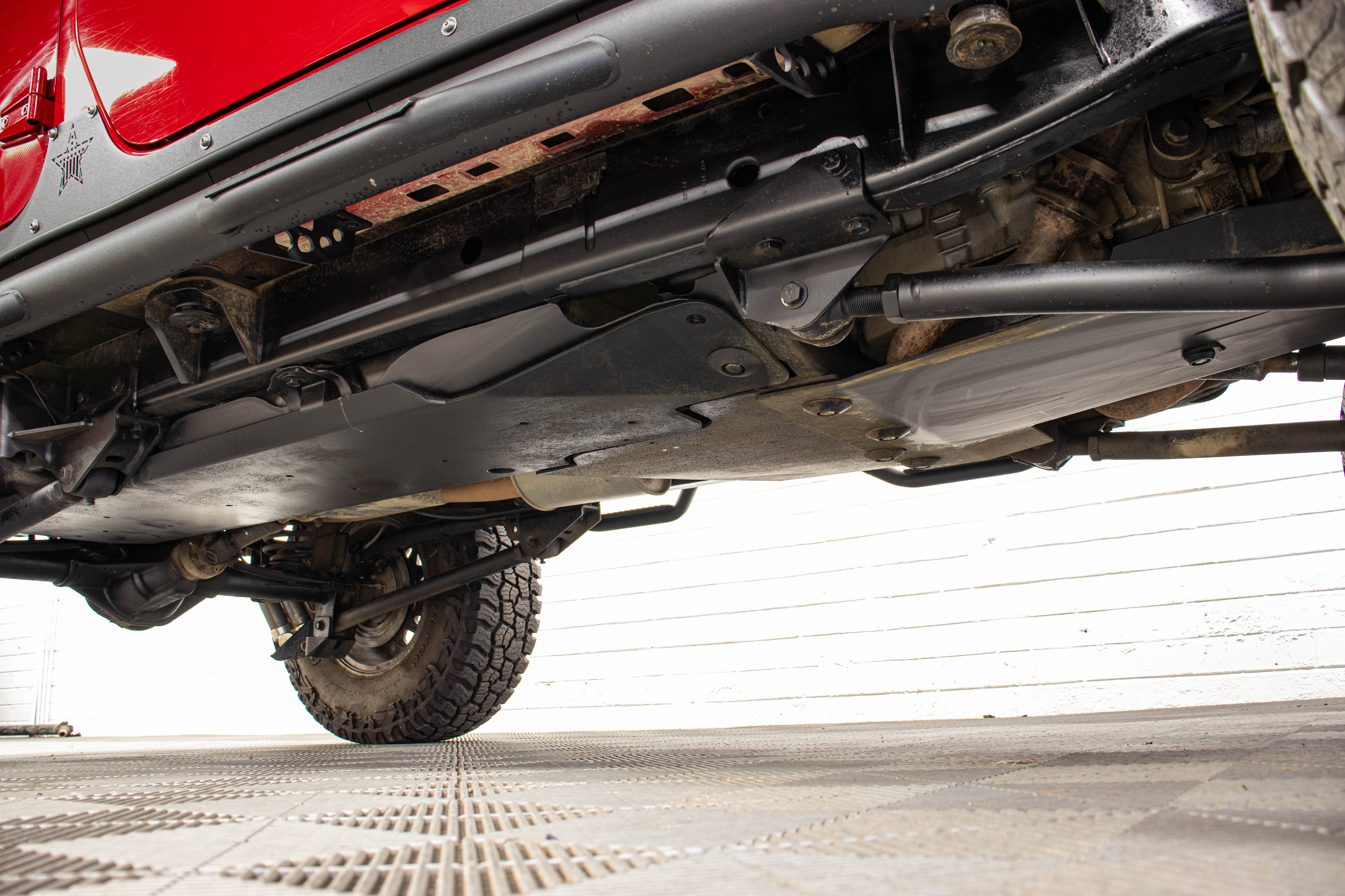 Pre-Owned 2015 Jeep Wrangler JK Unlimited Rubicon Hard Top Firecracker Red, 55k Miles