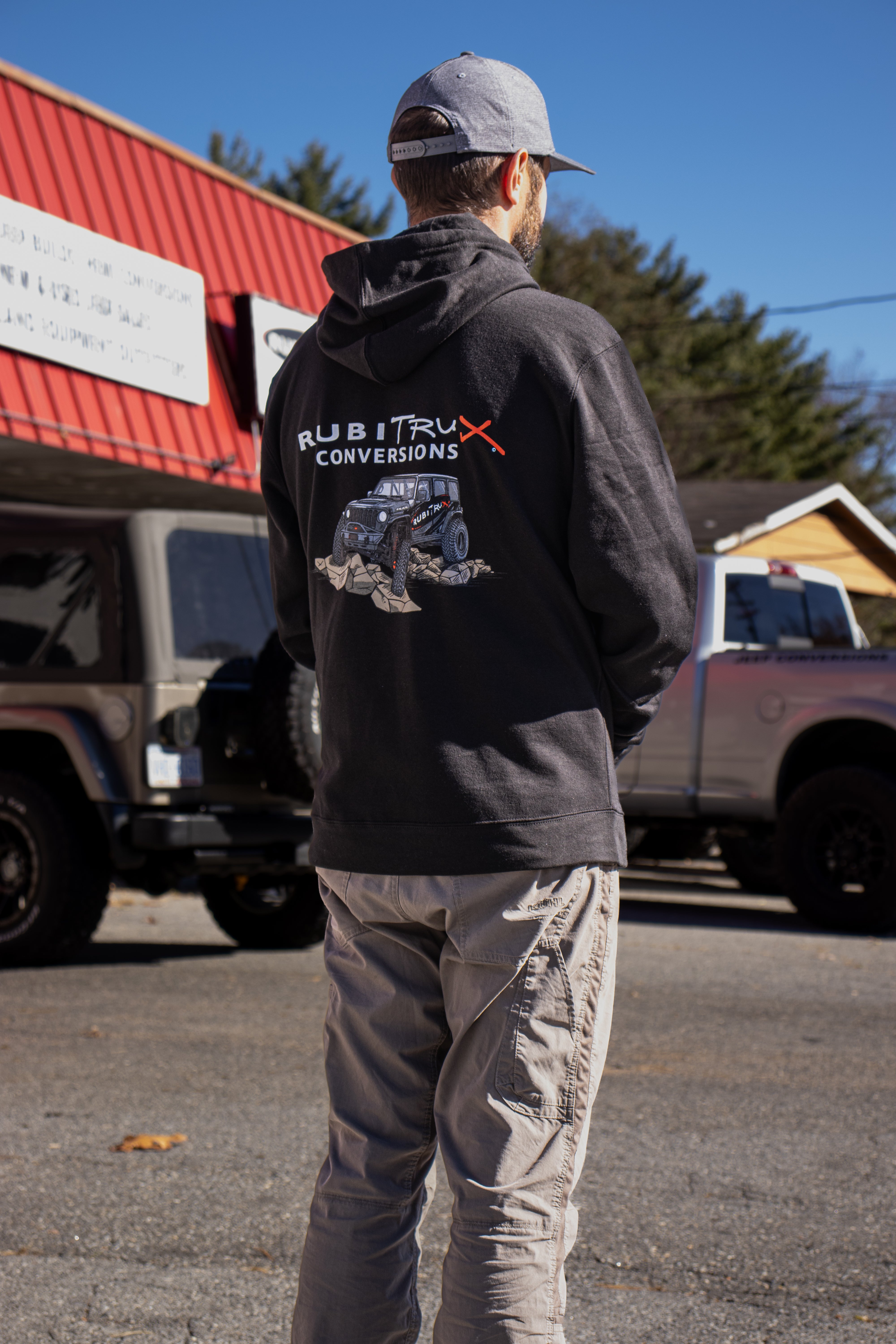 Black RubiTrux Hoodie