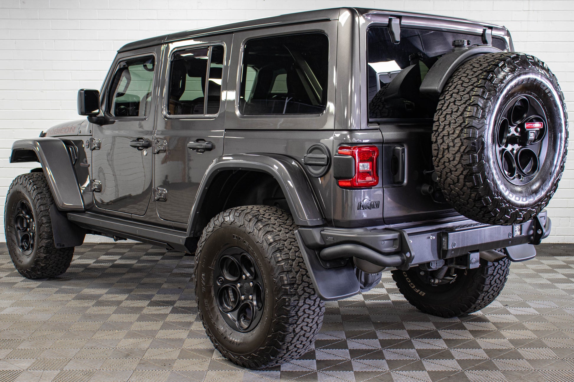Pre-Owned 2021 Jeep Wrangler JL Unlimited Rubicon AEV JL370 Hard Top Granite Crystal - SOLD