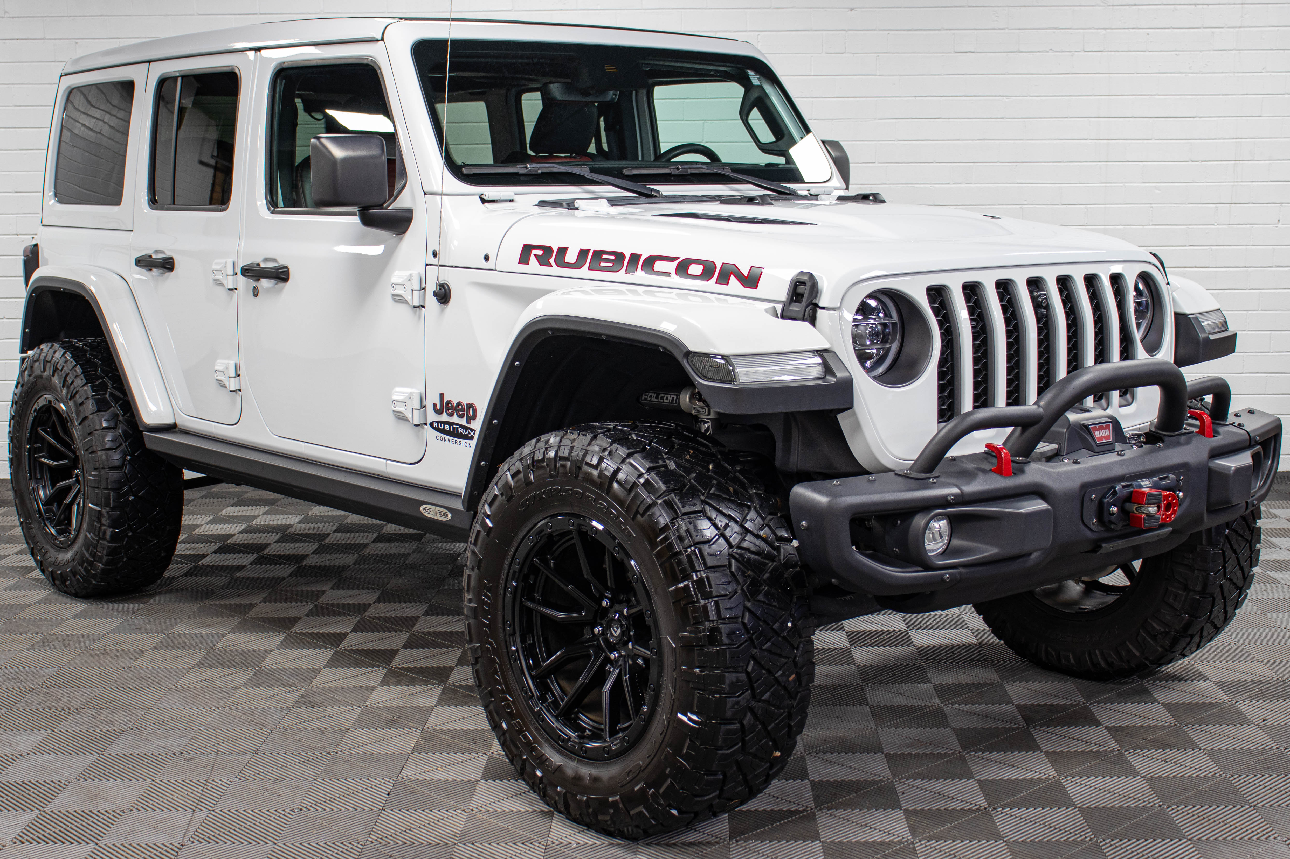Pre-Owned 2022 Jeep Wrangler JL Unlimited Rubicon Power Top Bright White, 15k Miles