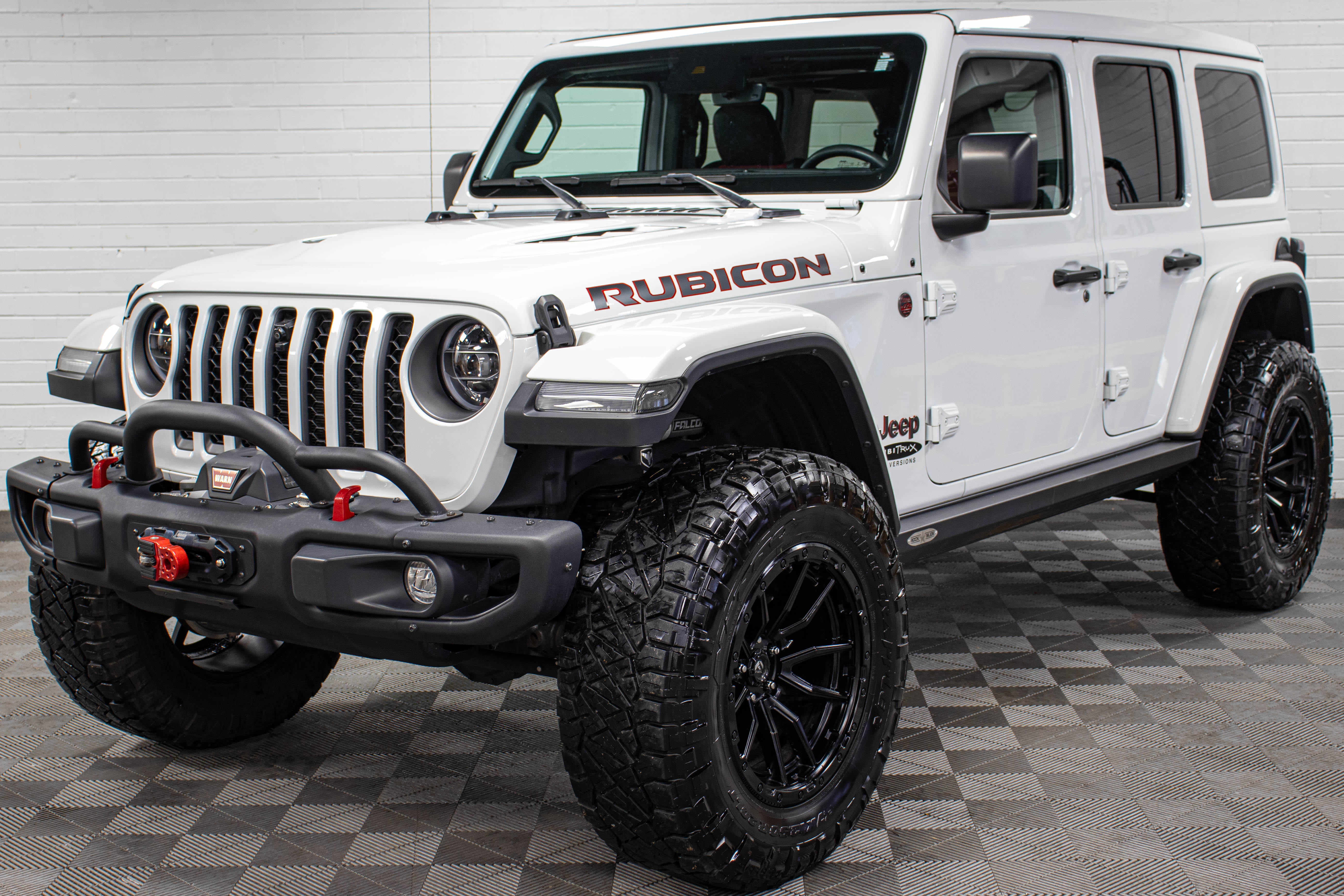 Pre-Owned 2022 Jeep Wrangler JL Unlimited Rubicon Power Top Bright White, 15k Miles