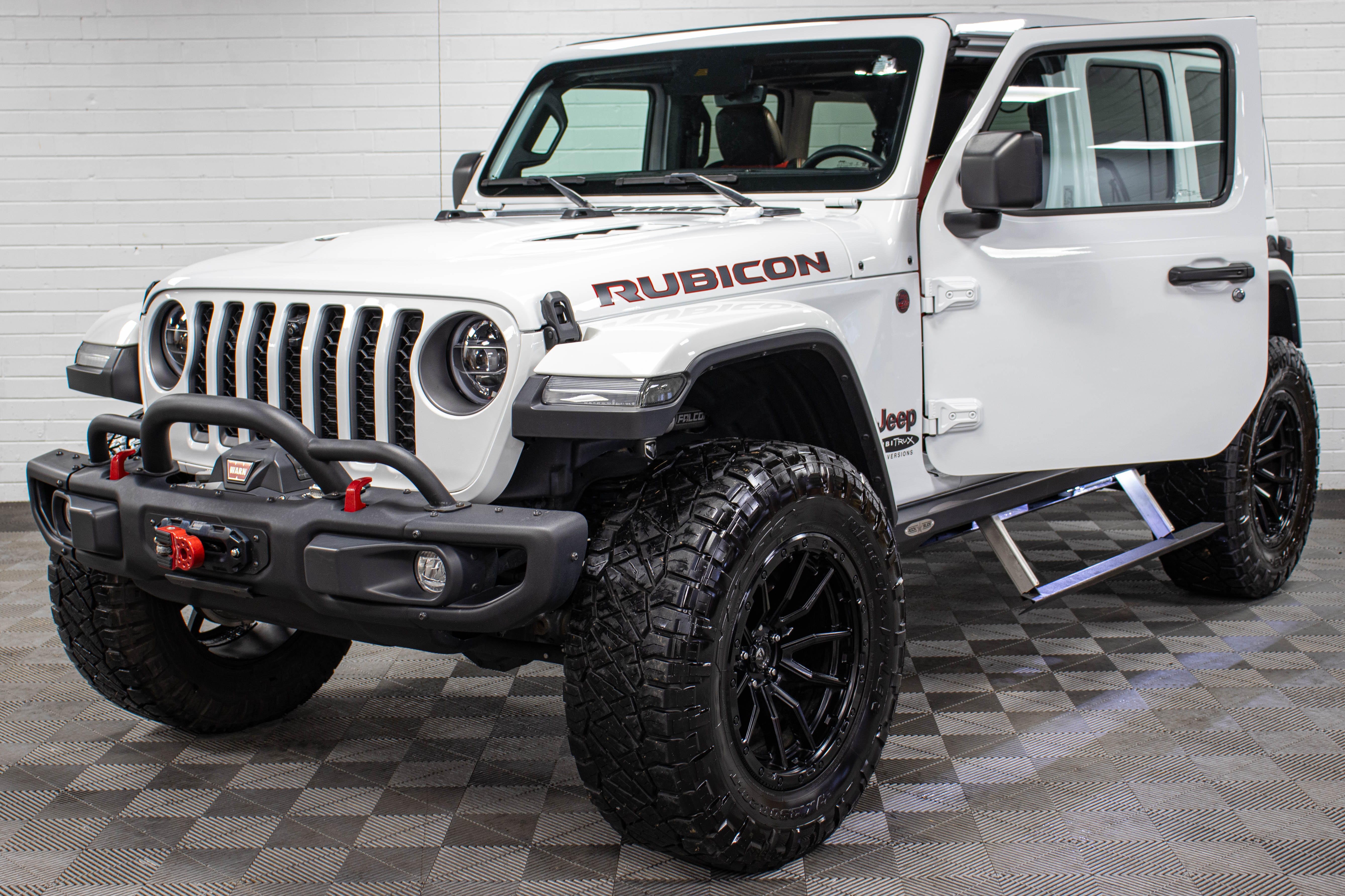 Pre-Owned 2022 Jeep Wrangler JL Unlimited Rubicon Power Top Bright White, 15k Miles