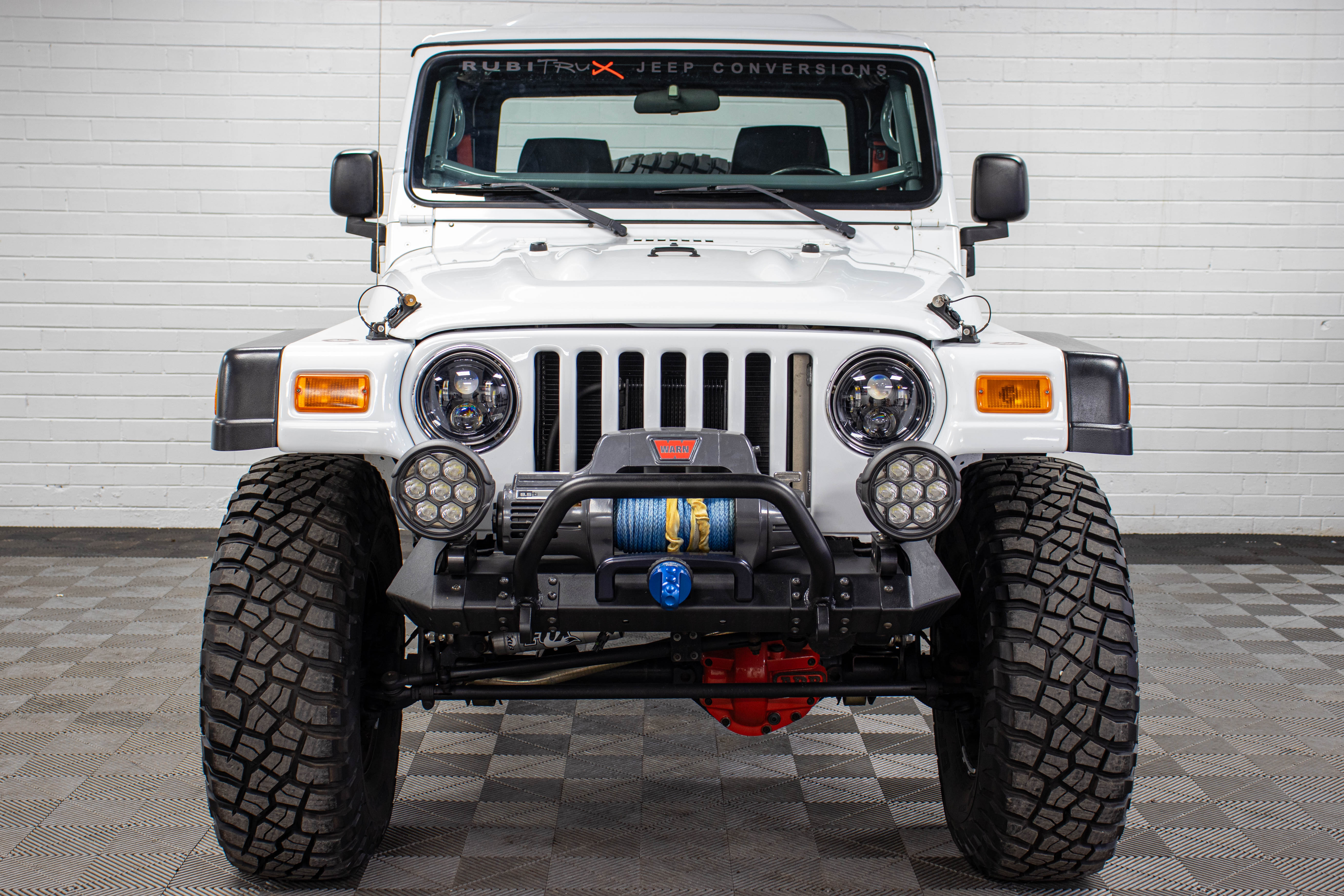 Pre-Owned 2003 Jeep Wrangler HEMI Brute Conversion Hard Top Bright White - SOLD