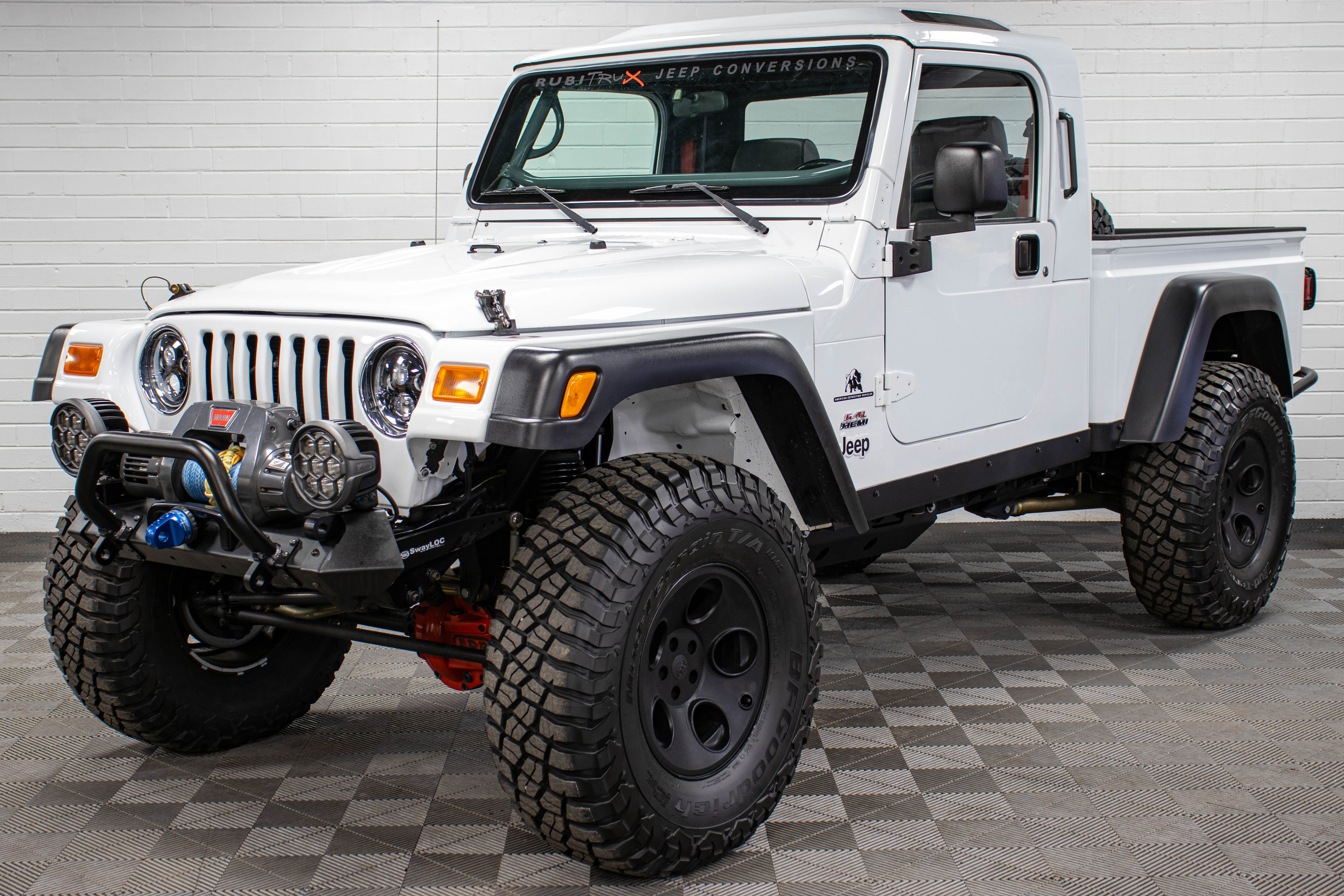 Pre-Owned 2003 Jeep Wrangler HEMI Brute Conversion Hard Top Bright White - SOLD