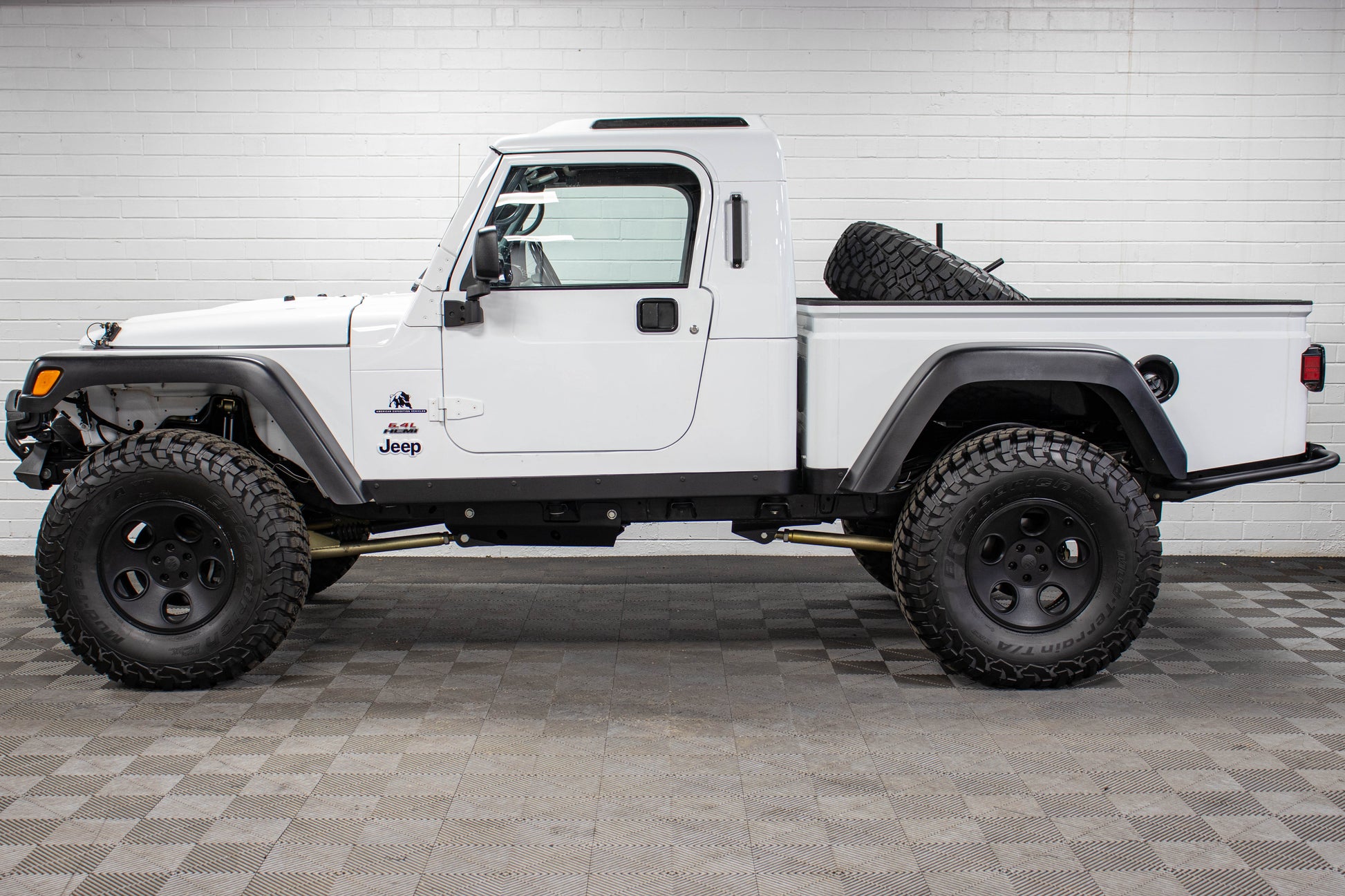 Pre-Owned 2003 Jeep Wrangler HEMI Brute Conversion Hard Top Bright White - SOLD