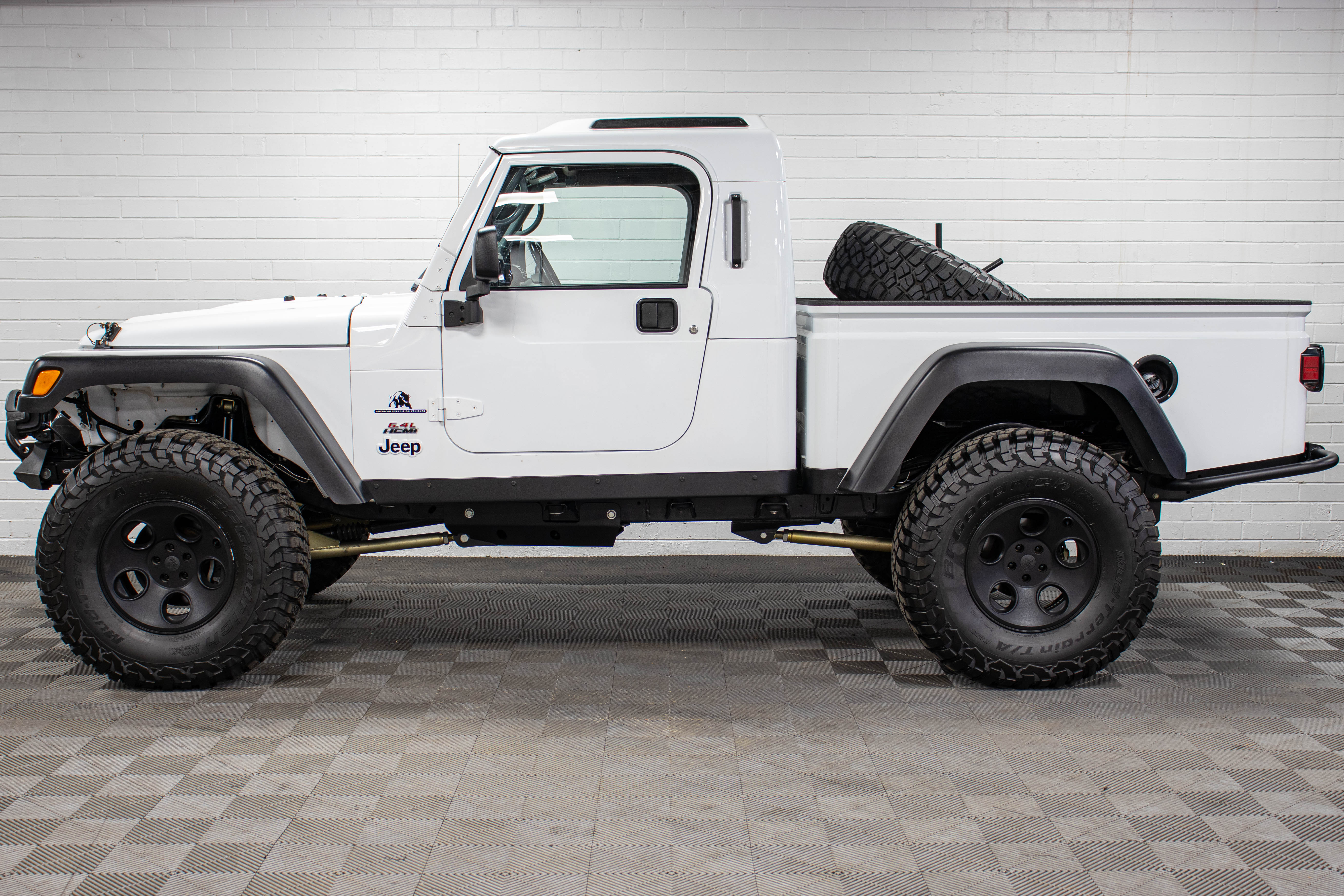 Pre-Owned 2003 Jeep Wrangler HEMI Brute Conversion Hard Top Bright White - SOLD