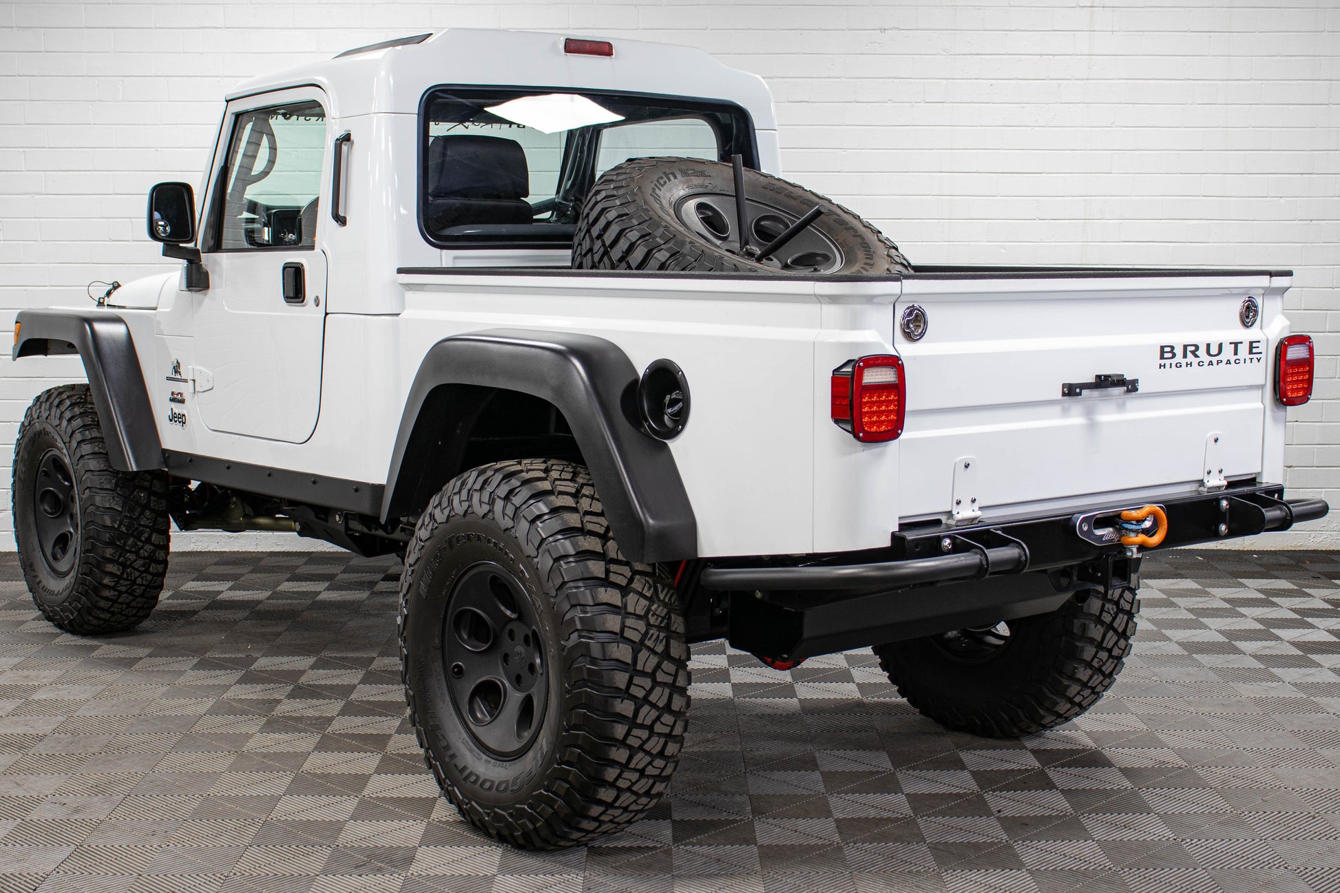 Pre-Owned 2003 Jeep Wrangler HEMI Brute Conversion Hard Top Bright White - SOLD