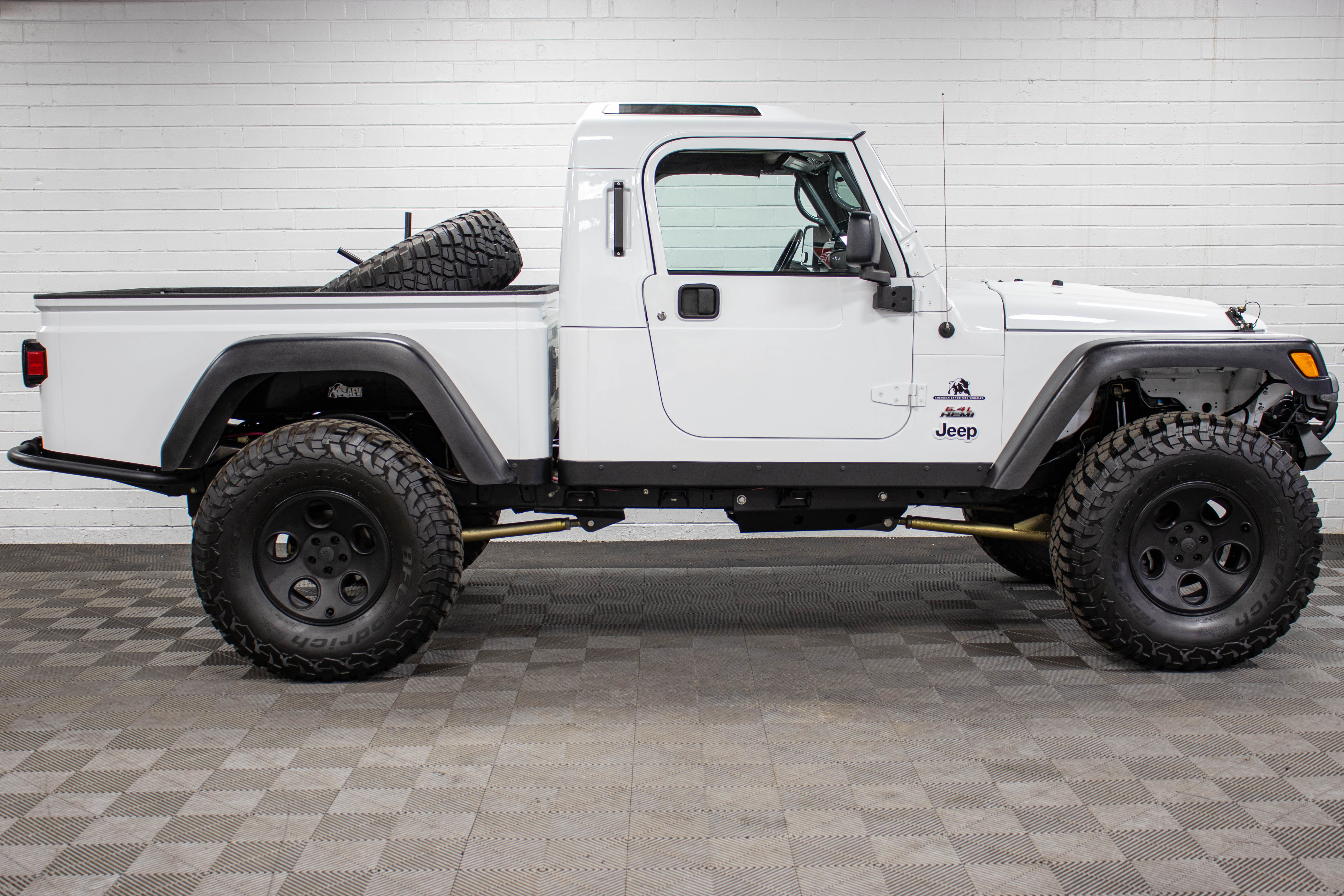 Pre-Owned 2003 Jeep Wrangler HEMI Brute Conversion Hard Top Bright White - SOLD