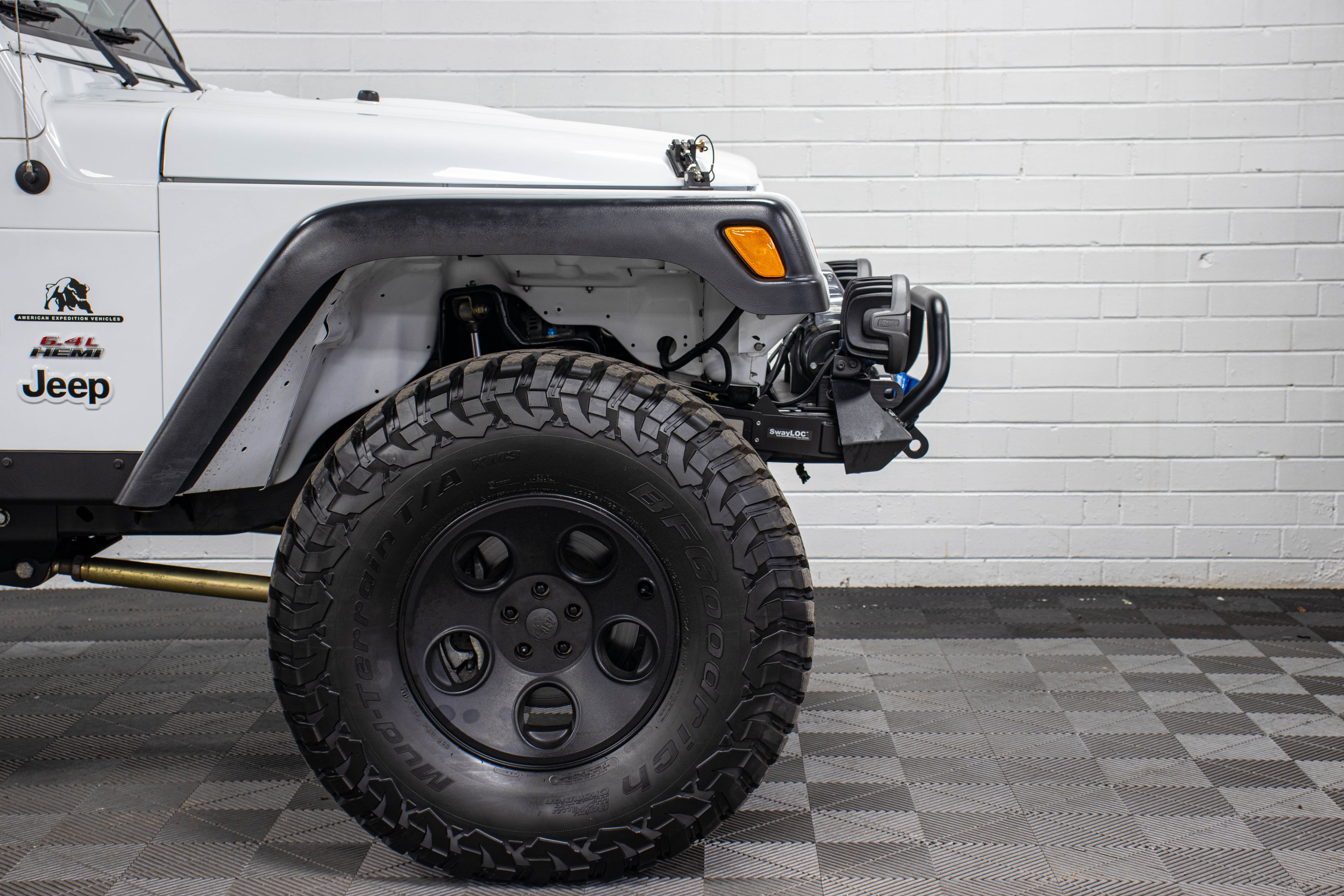 Pre-Owned 2003 Jeep Wrangler HEMI Brute Conversion Hard Top Bright White - SOLD