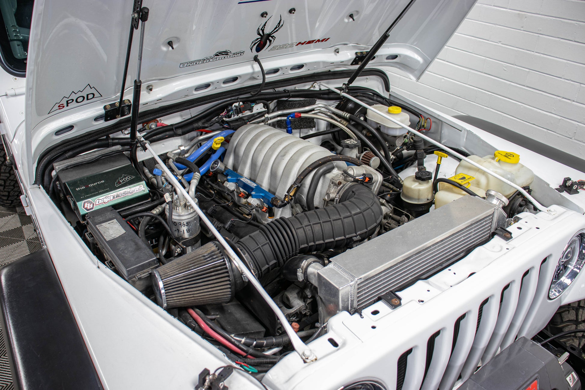 Pre-Owned 2003 Jeep Wrangler HEMI Brute Conversion Hard Top Bright White - SOLD