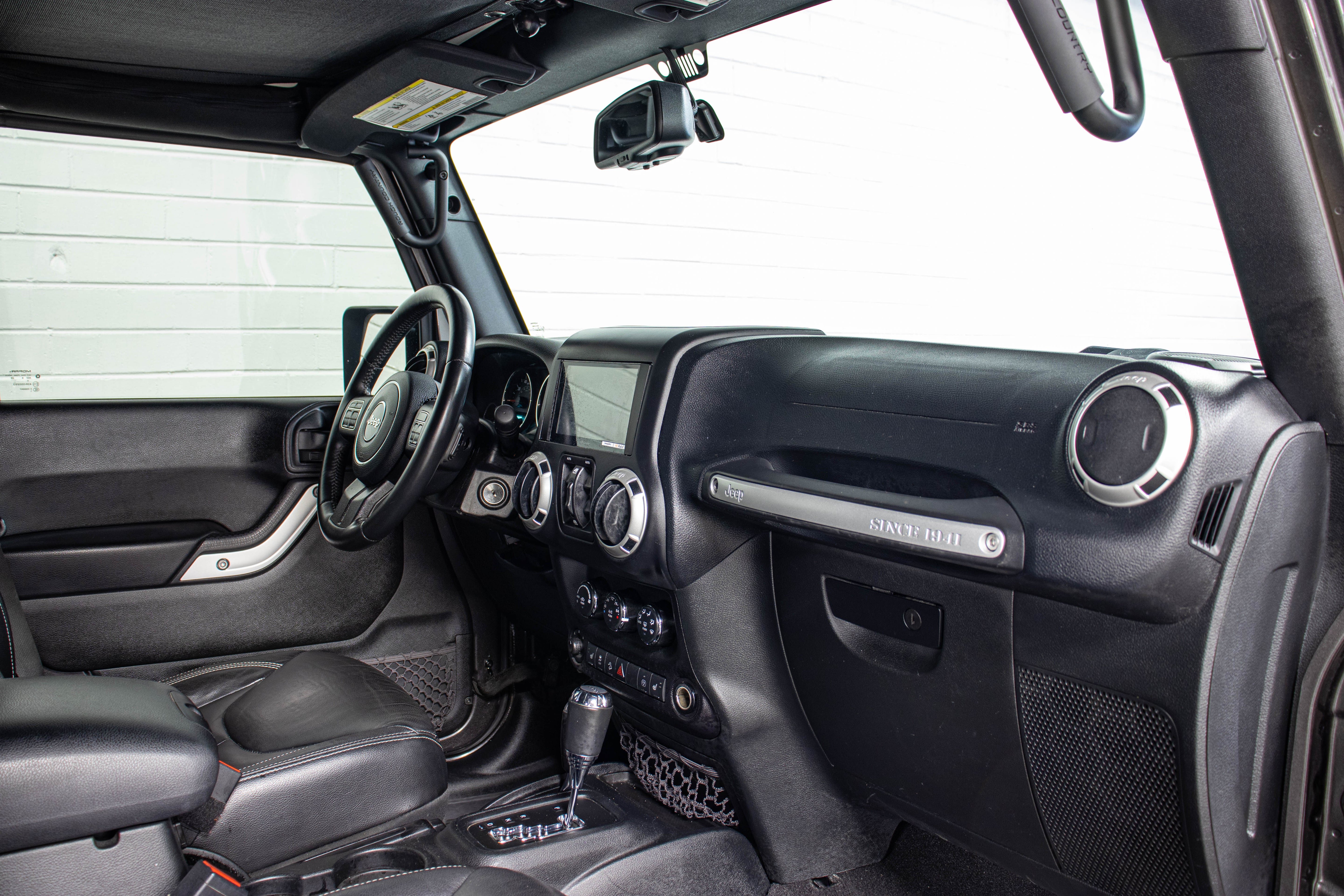 Pre-Owned 2016 Jeep Wrangler JK Unlimited Rubicon Hard Top Granite Crystal, 113k Miles