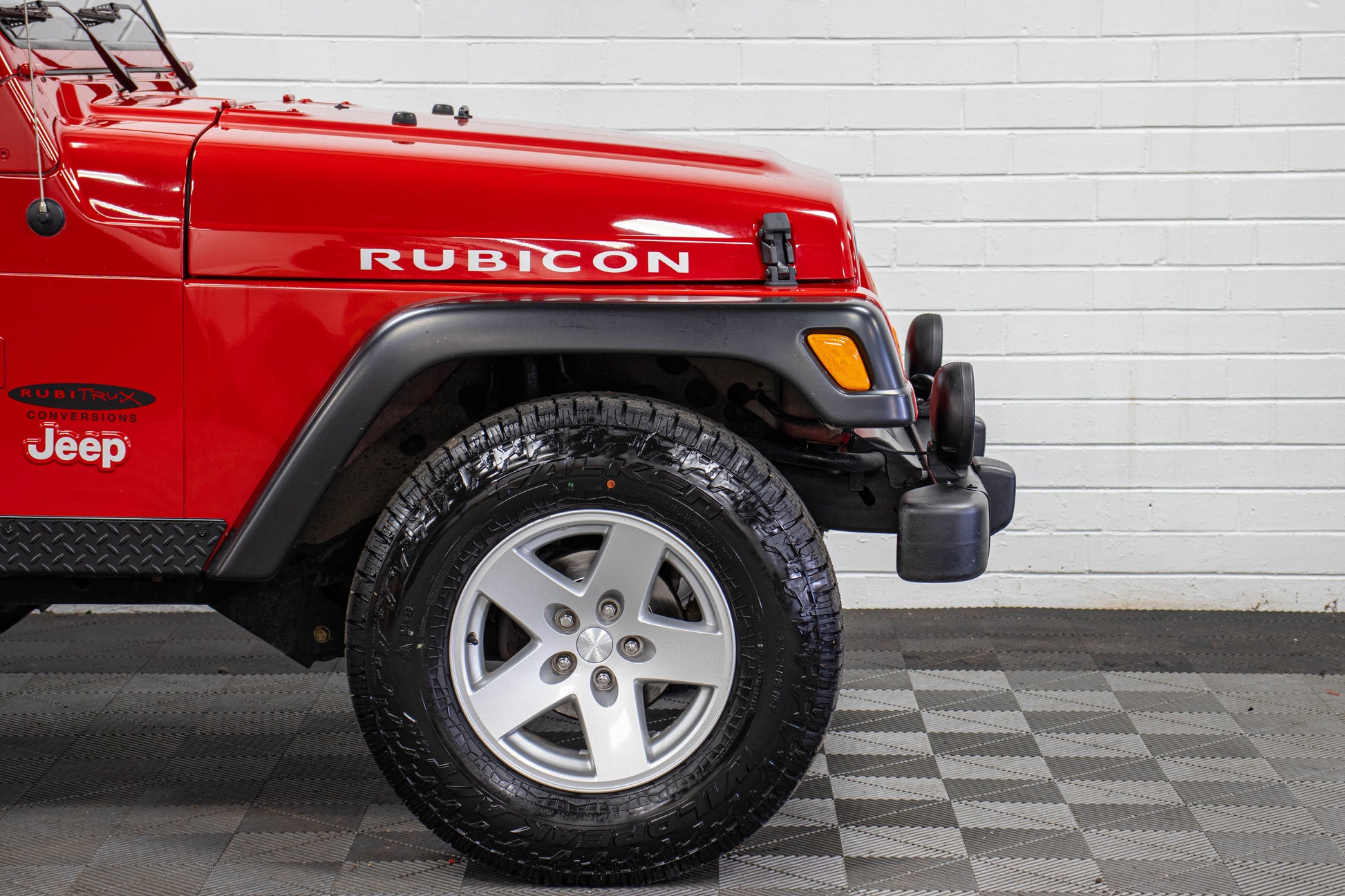 Pre-Owned 2006 Jeep Wrangler TJ Rubicon Hard Top Flame Red, 56k Miles