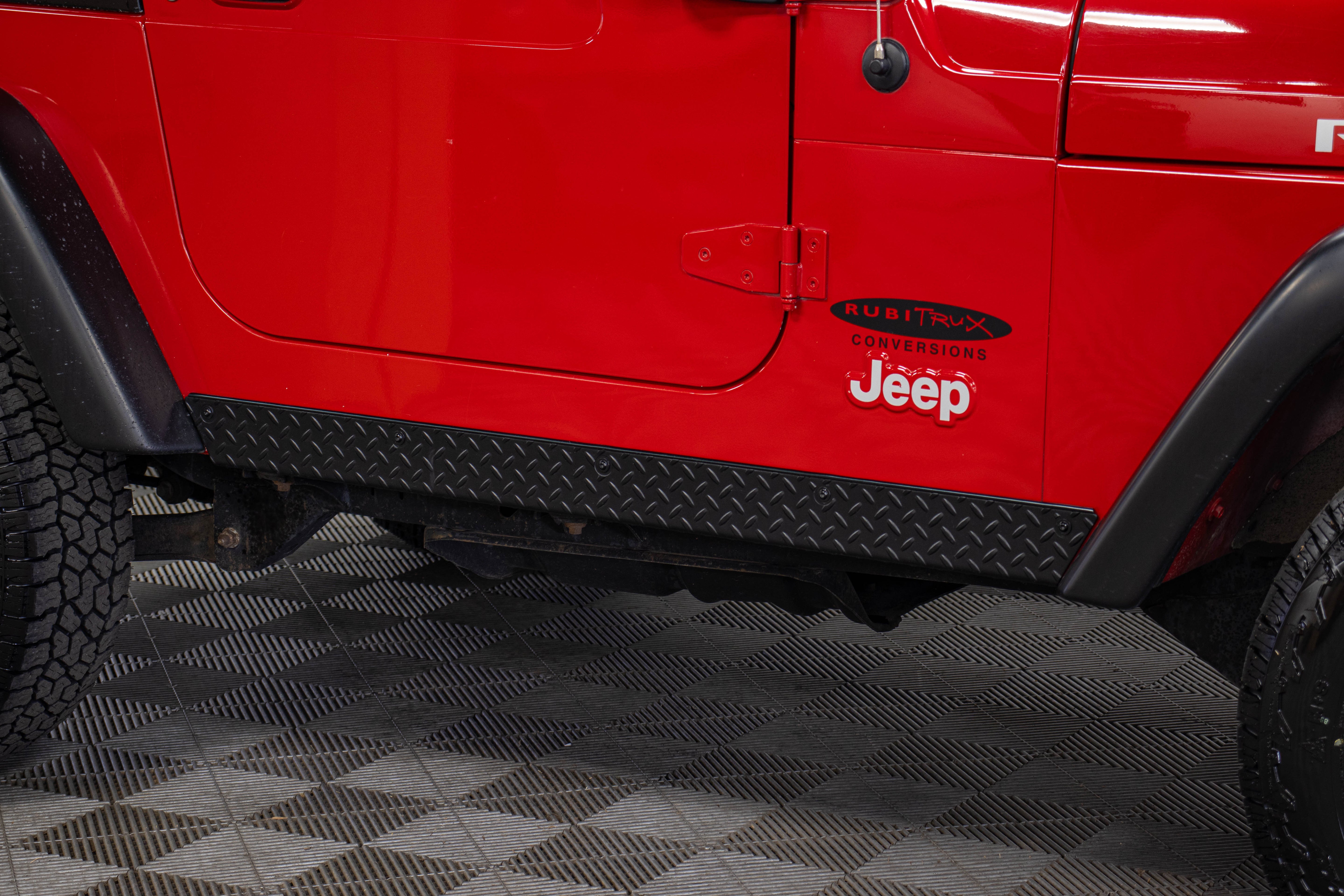 Pre-Owned 2006 Jeep Wrangler TJ Rubicon Hard Top Flame Red, 56k Miles