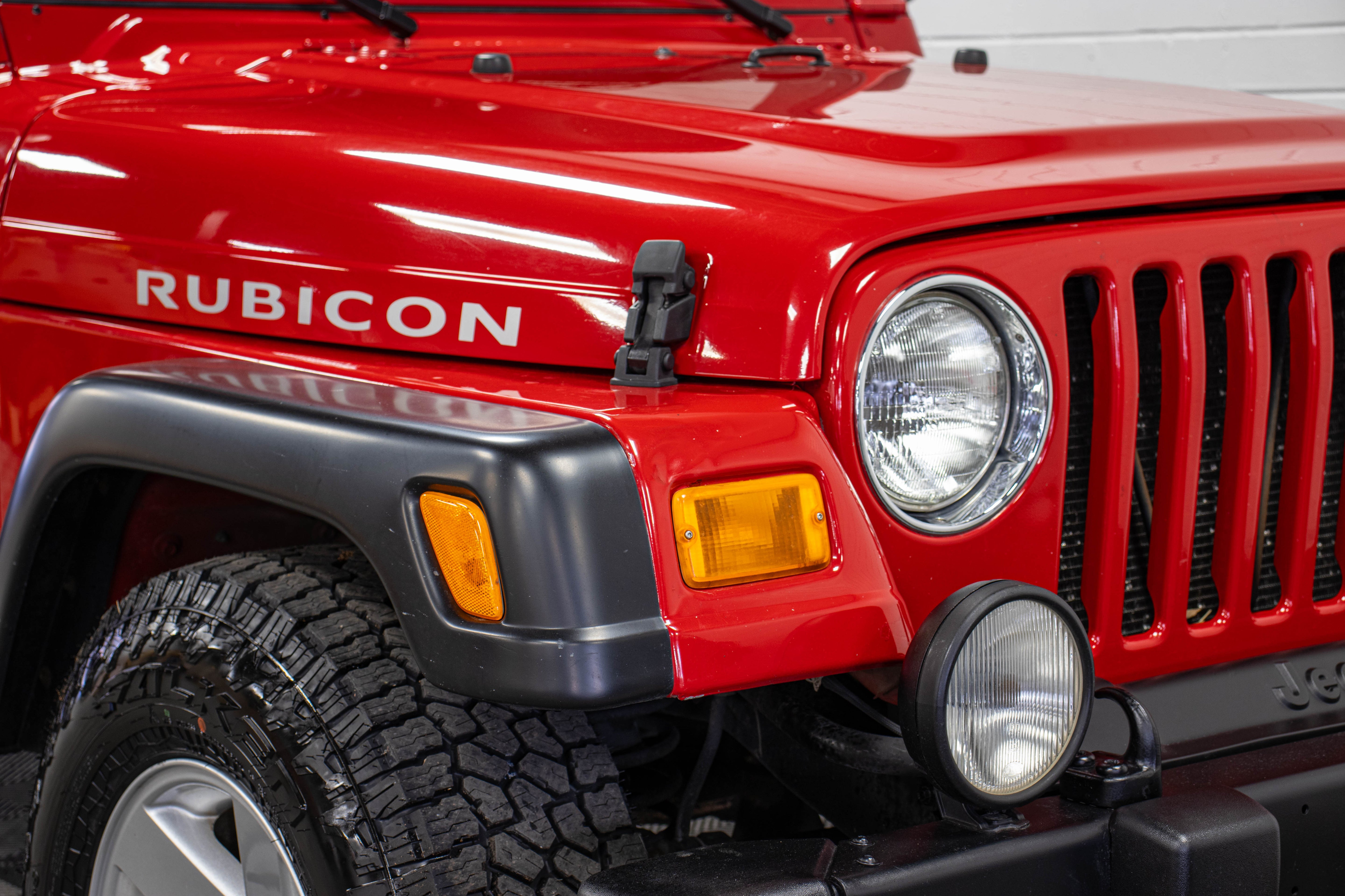 Pre-Owned 2006 Jeep Wrangler TJ Rubicon Hard Top Flame Red, 56k Miles