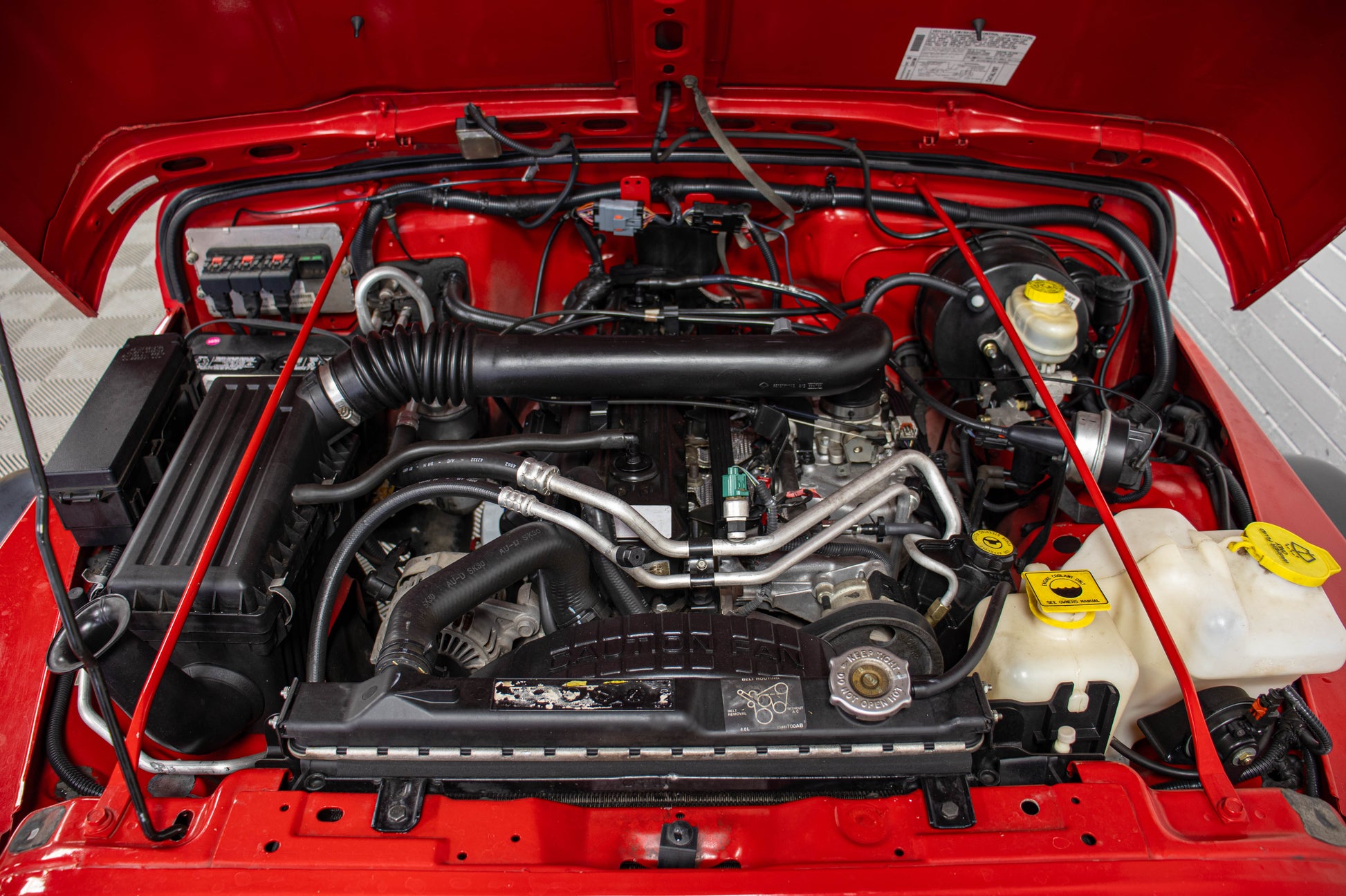 Pre-Owned 2006 Jeep Wrangler TJ Rubicon Hard Top Flame Red, 56k Miles