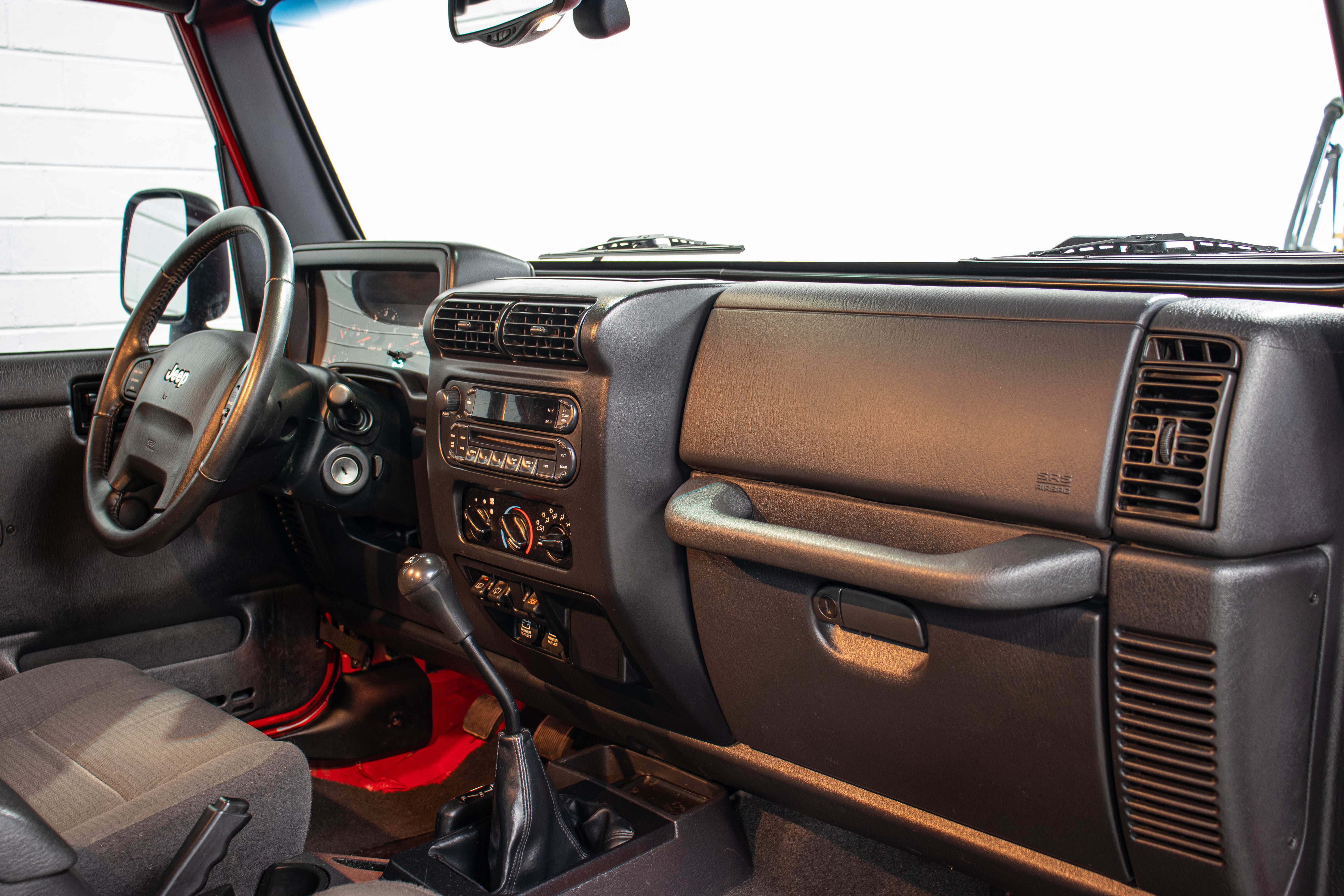 Pre-Owned 2006 Jeep Wrangler TJ Rubicon Hard Top Flame Red, 56k Miles