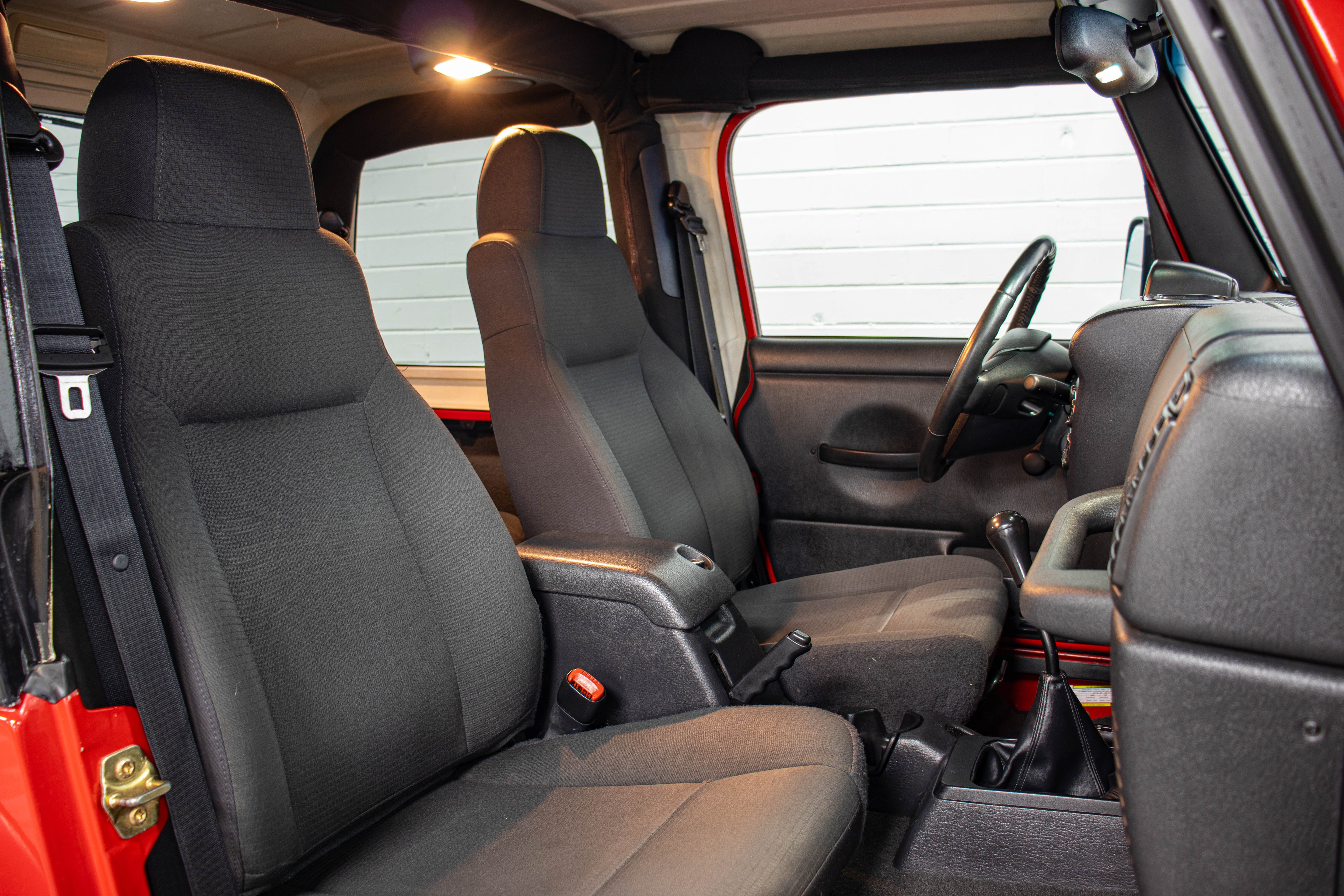 Pre-Owned 2006 Jeep Wrangler TJ Rubicon Hard Top Flame Red, 56k Miles