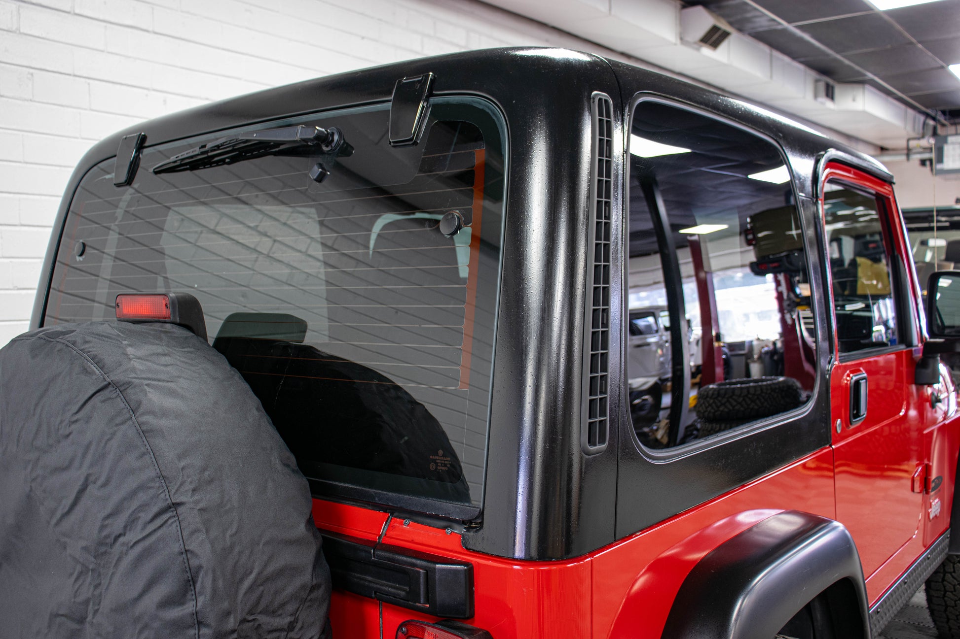 Pre-Owned 2006 Jeep Wrangler TJ Rubicon Hard Top Flame Red, 56k Miles