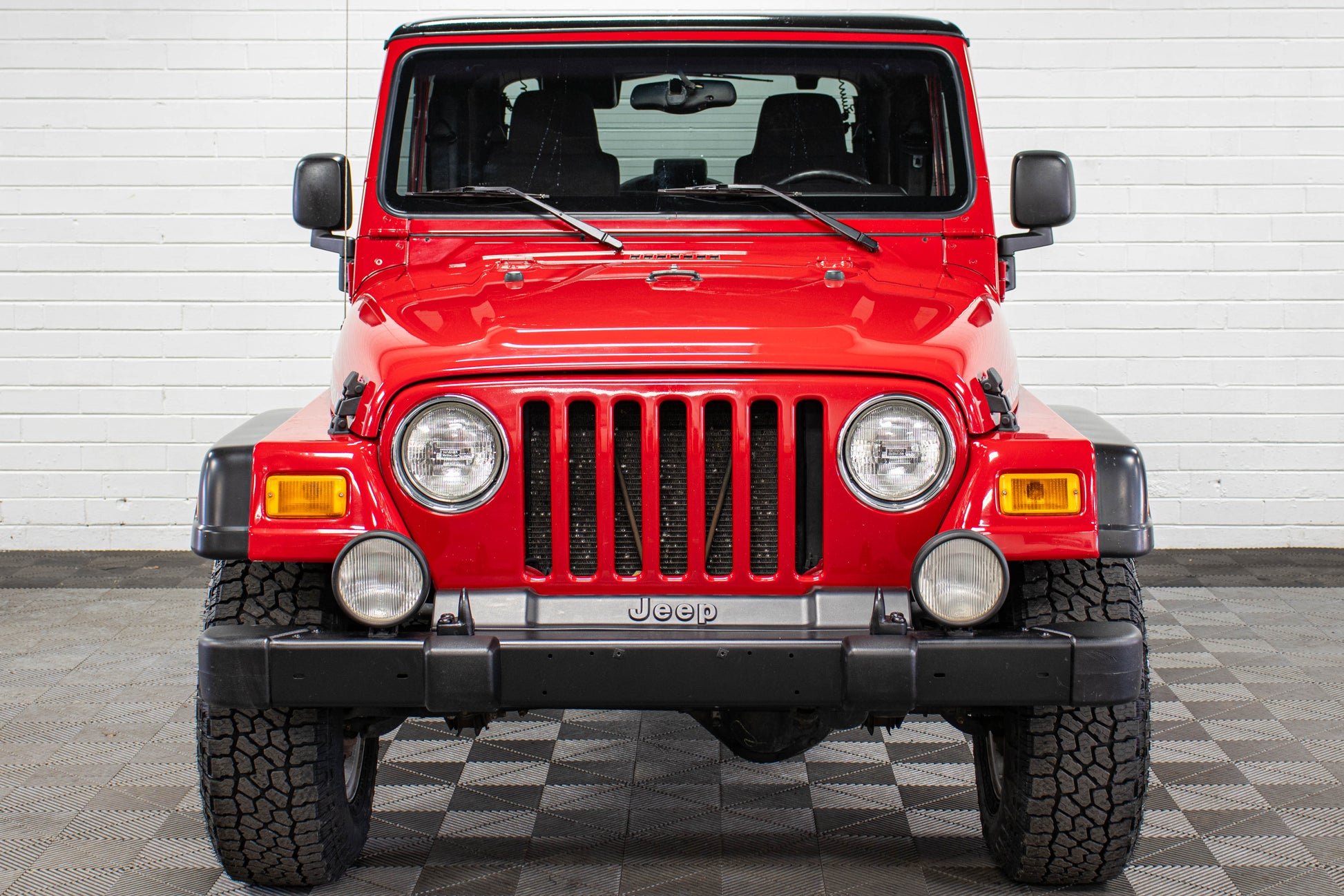 Pre-Owned 2006 Jeep Wrangler TJ Rubicon Hard Top Flame Red, 56k Miles
