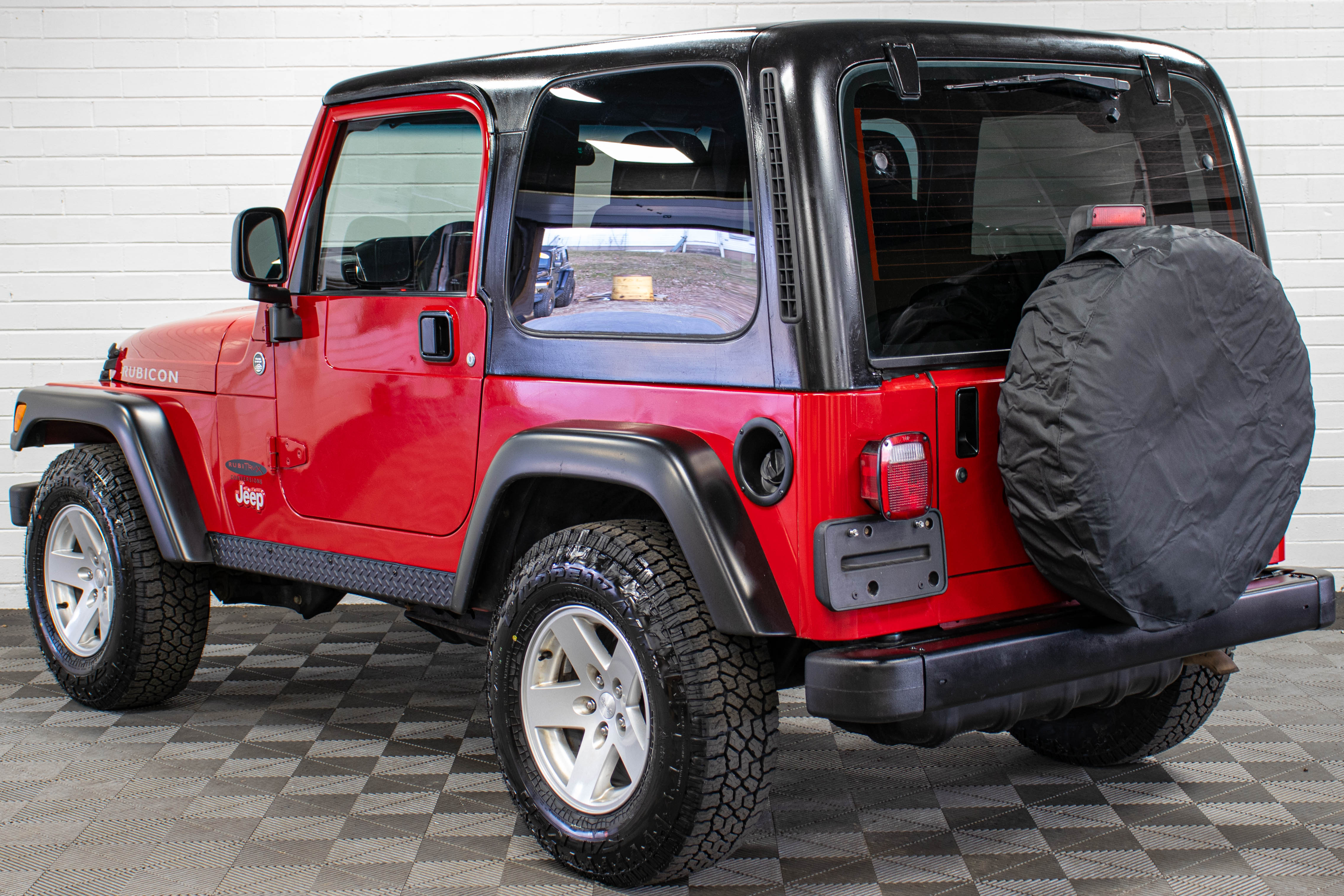 Pre-Owned 2006 Jeep Wrangler TJ Rubicon Hard Top Flame Red, 56k Miles