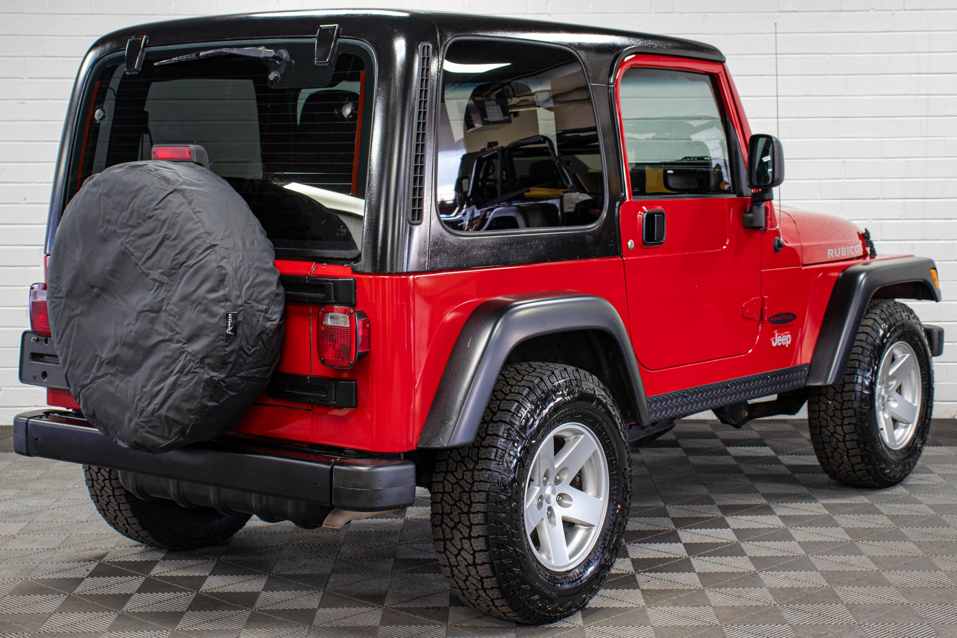 Pre-Owned 2006 Jeep Wrangler TJ Rubicon Hard Top Flame Red, 56k Miles