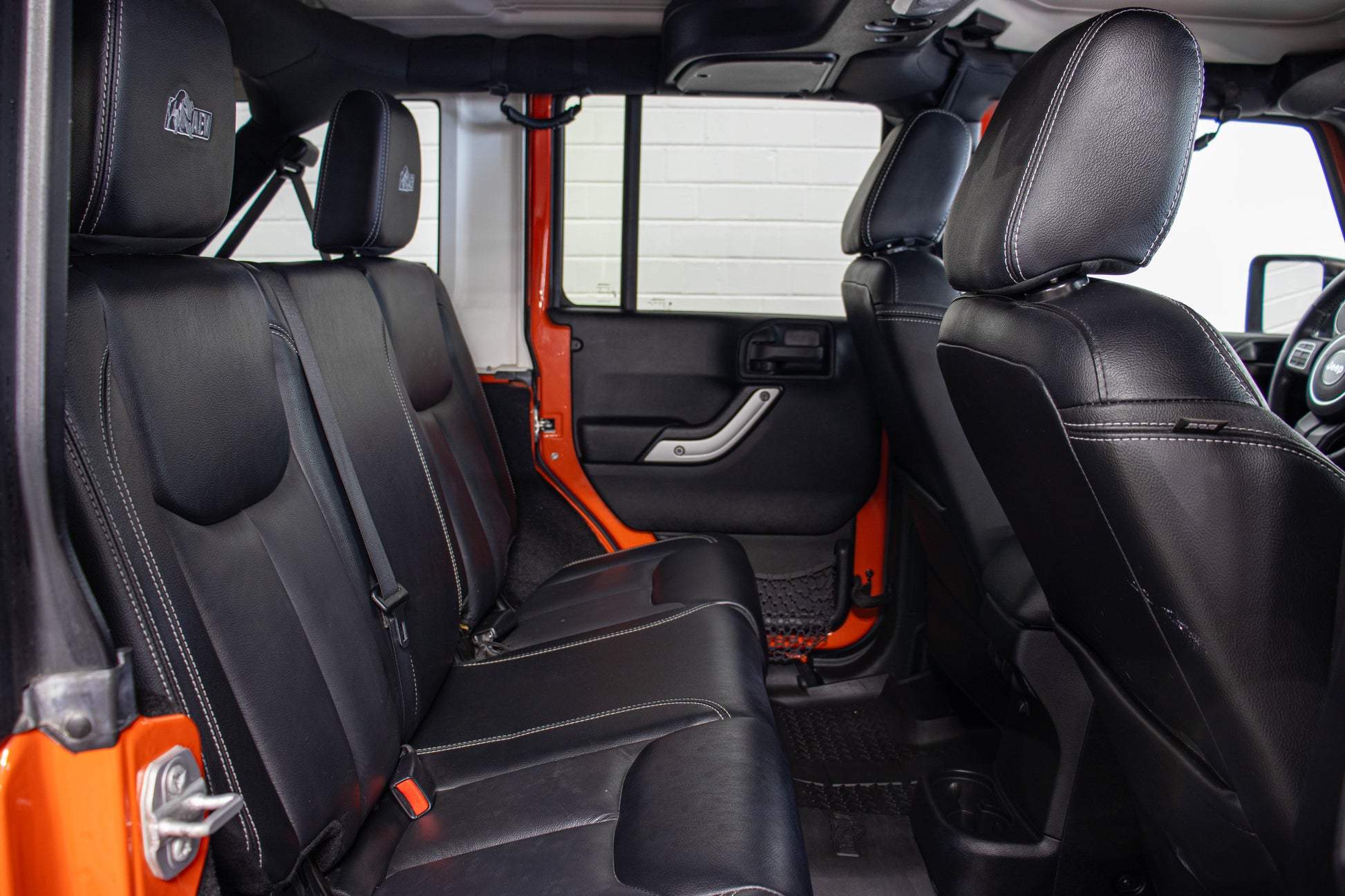 Pre-Owned 2015 Jeep Wrangler JK Unlimited Rubicon AEV JK350 Hard Top Sunset Orange, 53k Miles