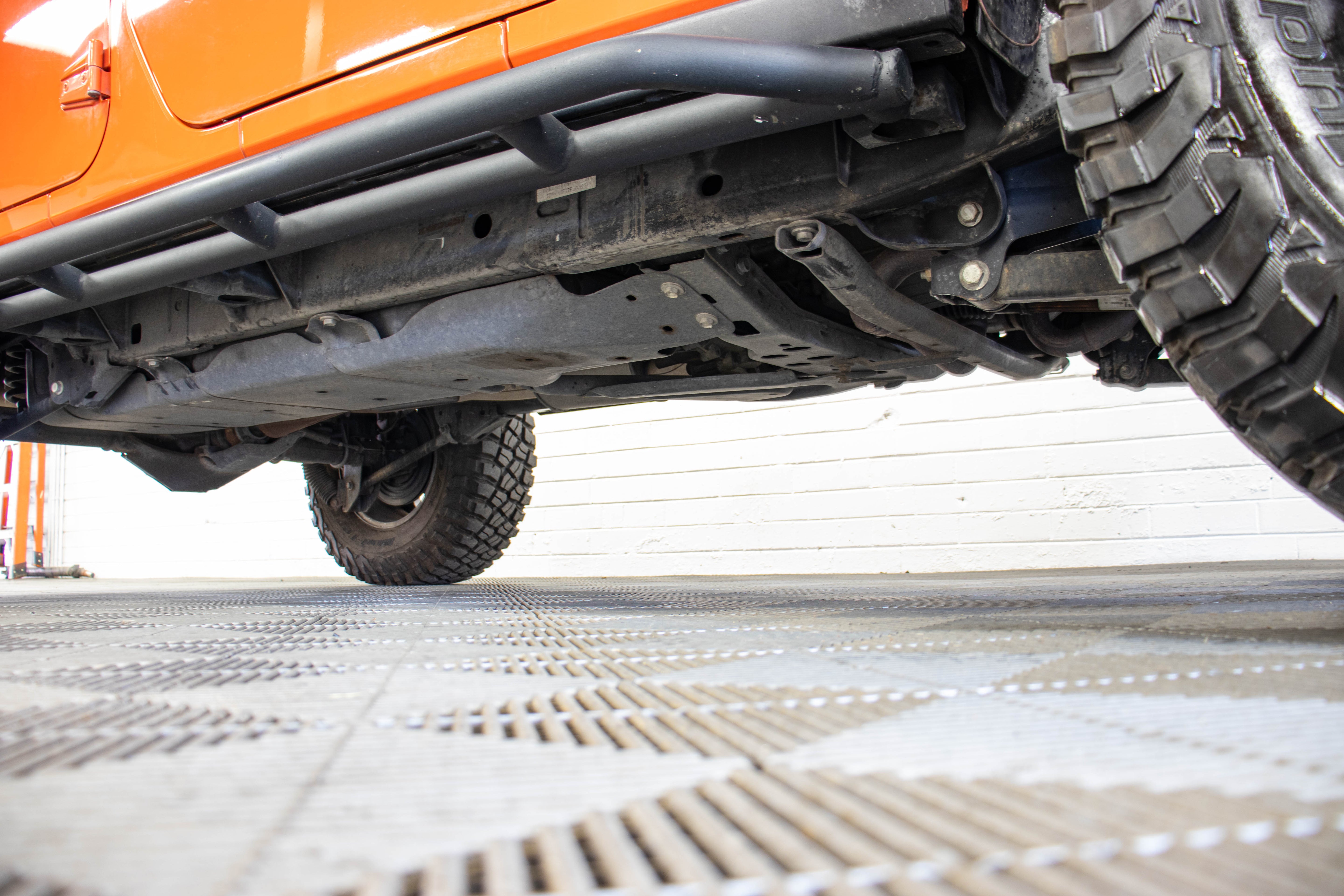 Pre-Owned 2015 Jeep Wrangler JK Unlimited Rubicon AEV JK350 Hard Top Sunset Orange, 53k Miles