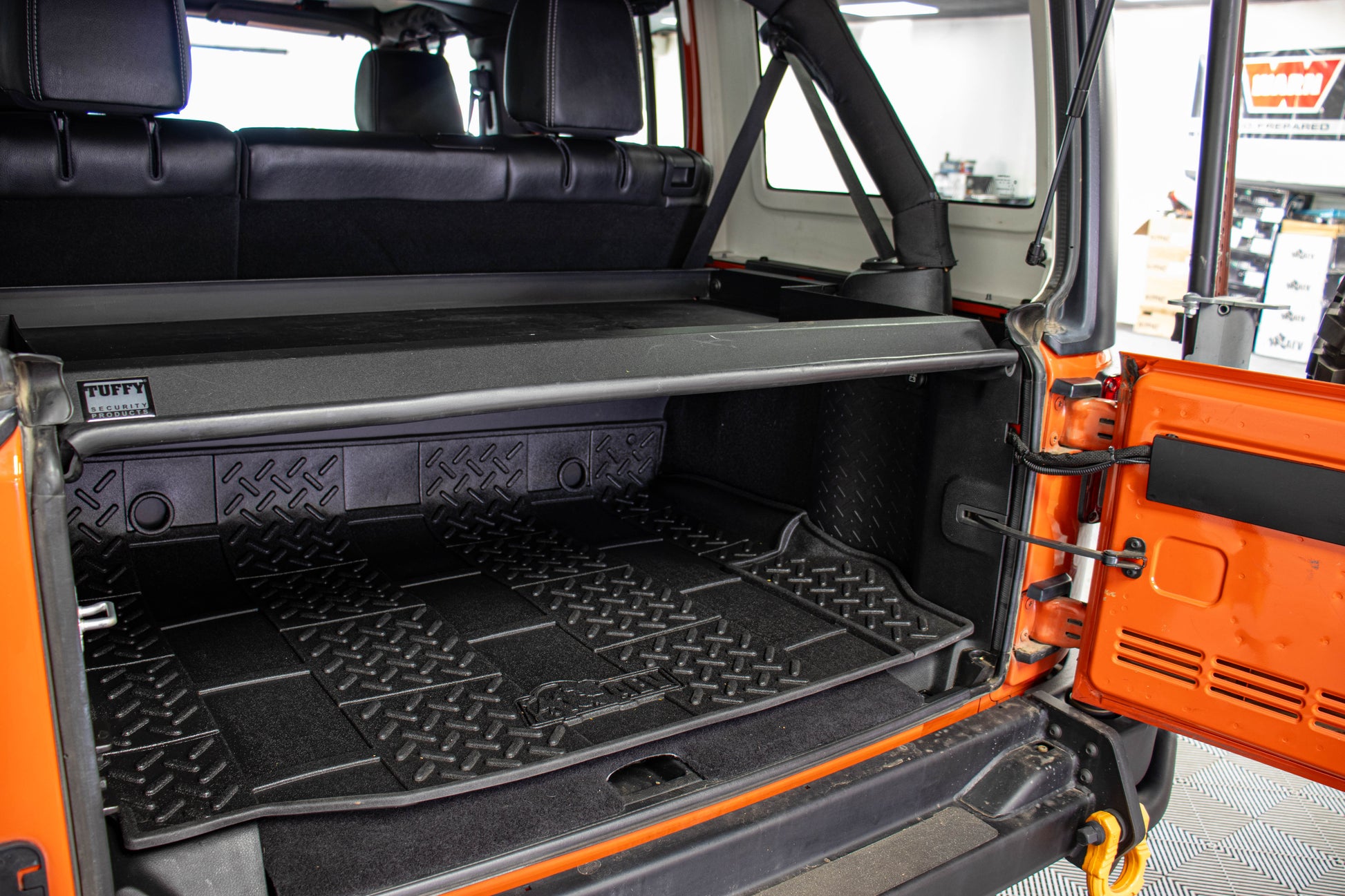 Pre-Owned 2015 Jeep Wrangler JK Unlimited Rubicon AEV JK350 Hard Top Sunset Orange, 53k Miles