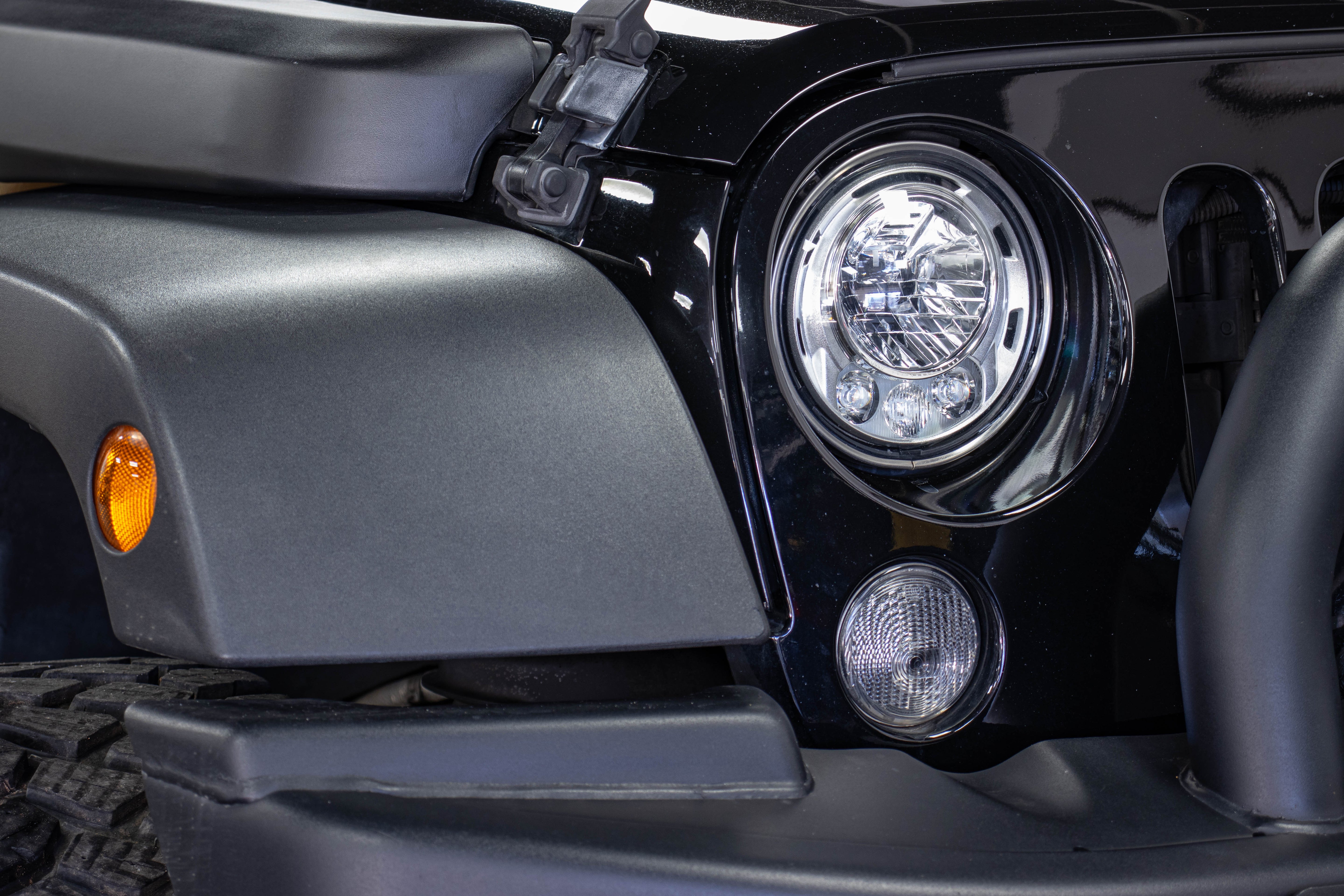 Pre-Owned 2017 Jeep Wrangler JK Unlimited Rubicon AEV 20A JK350 Hard Top Black, 78k Miles