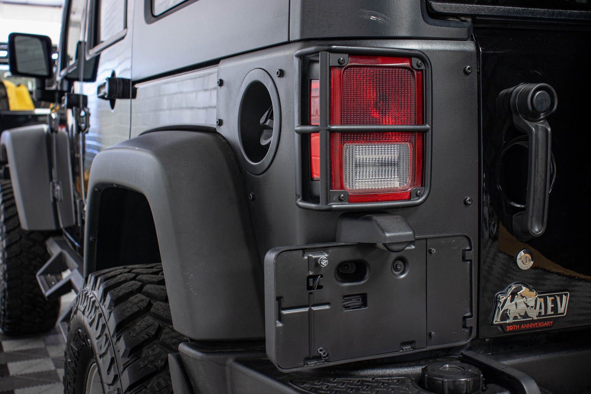 Pre-Owned 2017 Jeep Wrangler JK Unlimited Rubicon AEV 20A JK350 Hard Top Black, 78k Miles