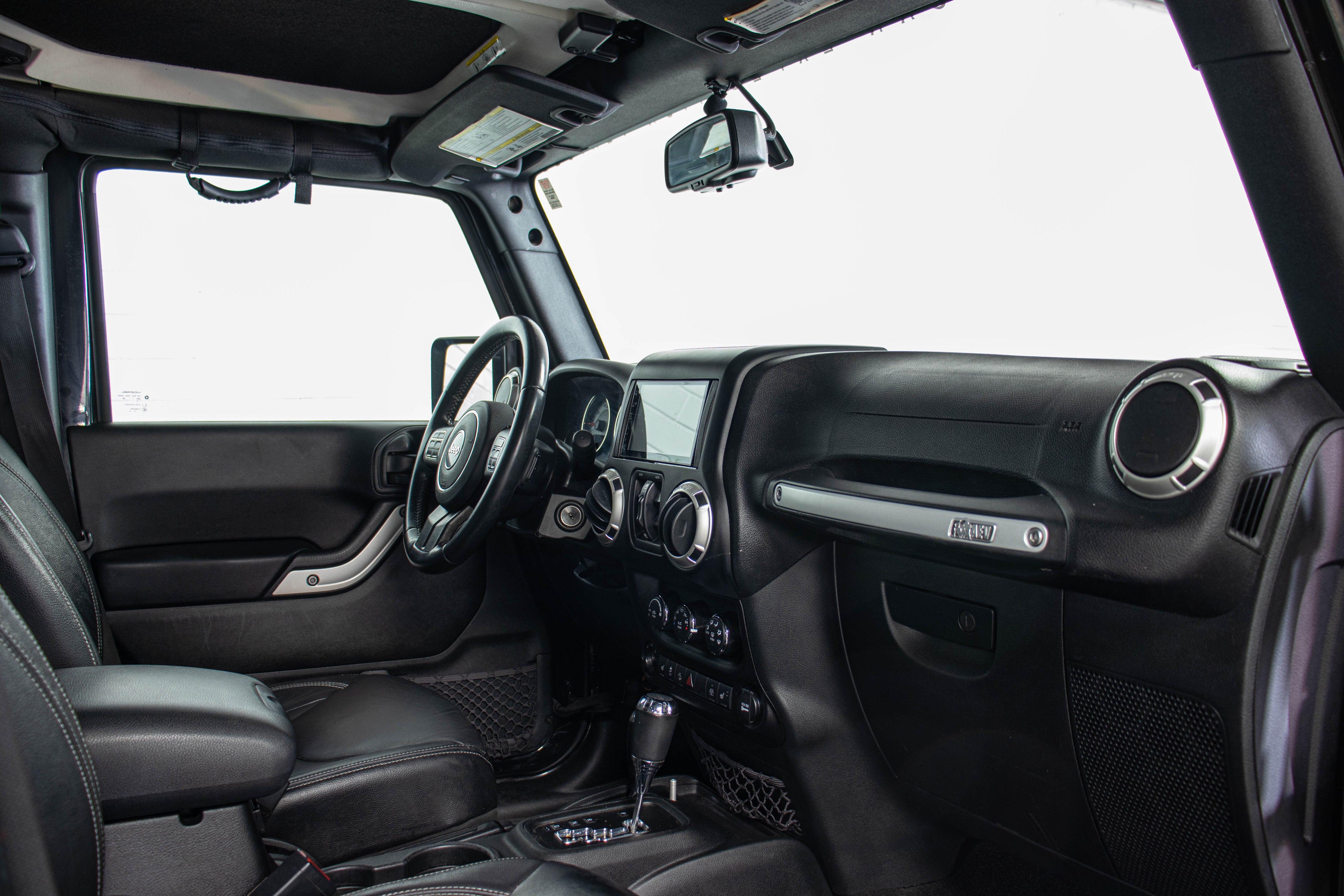 Pre-Owned 2017 Jeep Wrangler JK Unlimited Rubicon AEV 20A JK350 Hard Top Black, 78k Miles