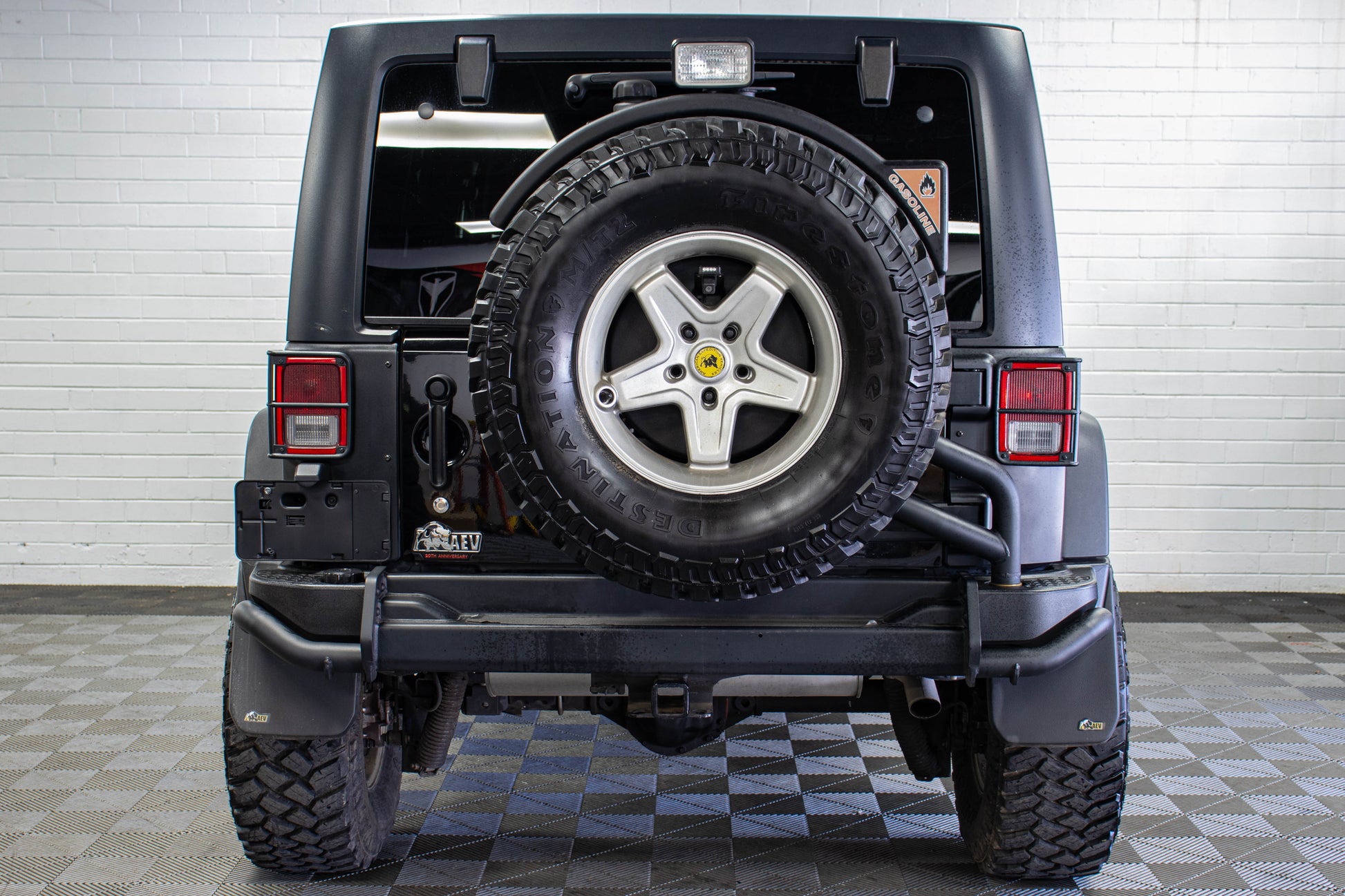 Pre-Owned 2017 Jeep Wrangler JK Unlimited Rubicon AEV 20A JK350 Hard Top Black, 78k Miles