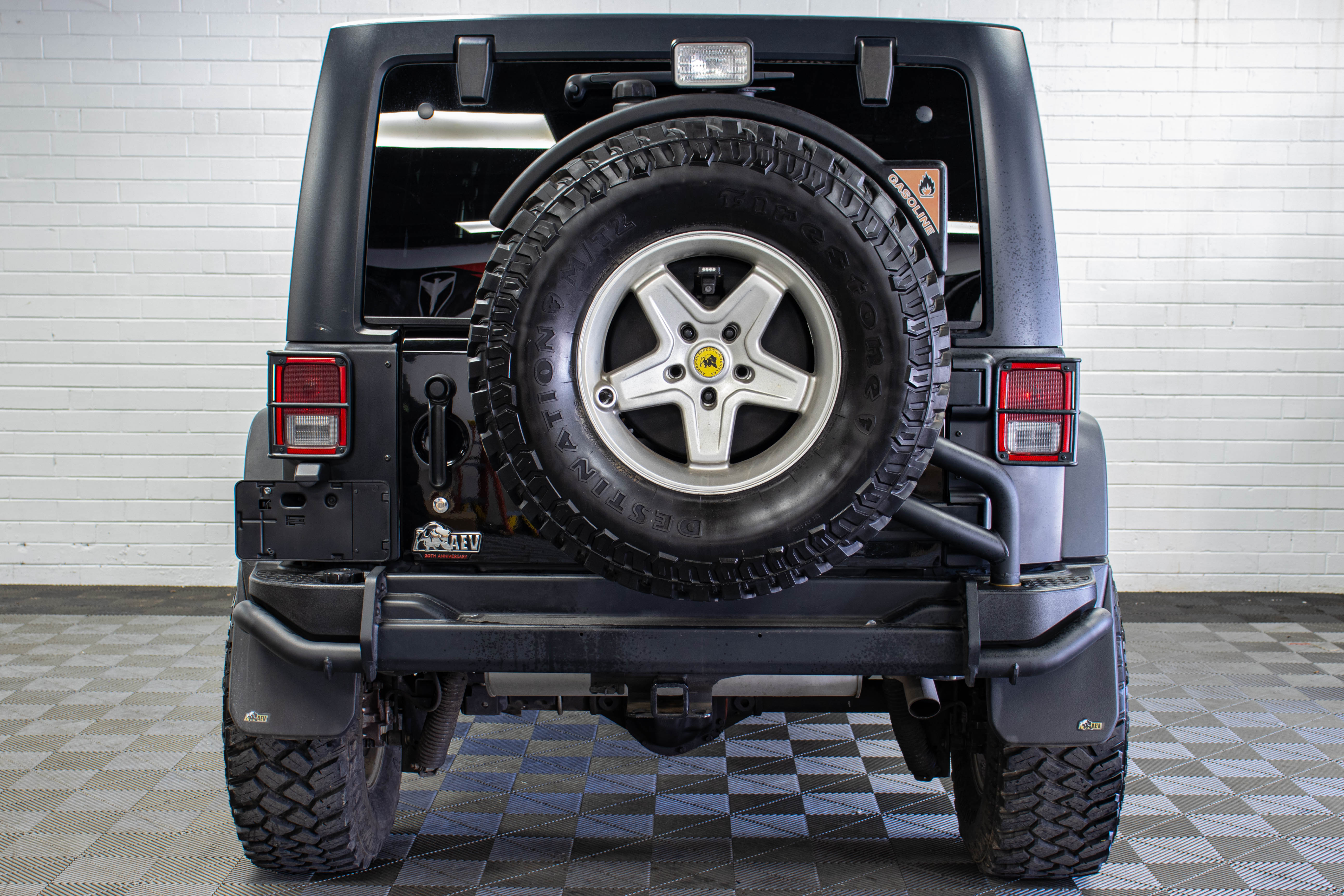 Pre-Owned 2017 Jeep Wrangler JK Unlimited Rubicon AEV 20A JK350 Hard Top Black, 78k Miles