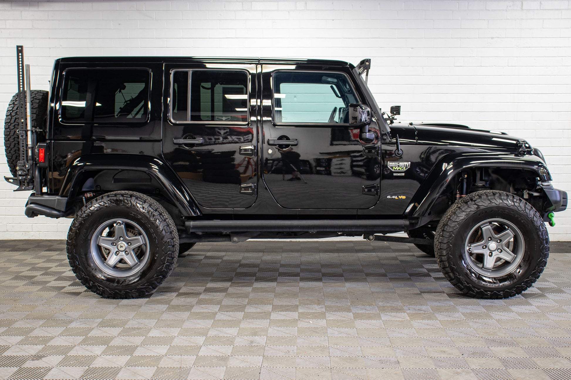 Pre-Owned 2012 Jeep Wrangler JK Unlimited MW3 Rubicon HEMI Hard Top Black, 57k Miles