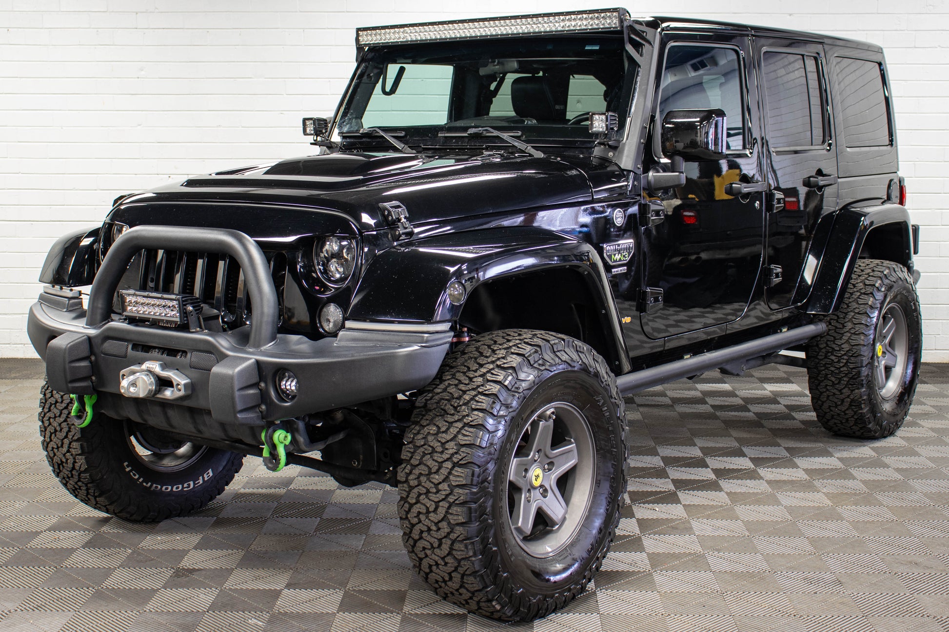 Pre-Owned 2012 Jeep Wrangler JK Unlimited MW3 Rubicon HEMI Hard Top Black, 57k Miles