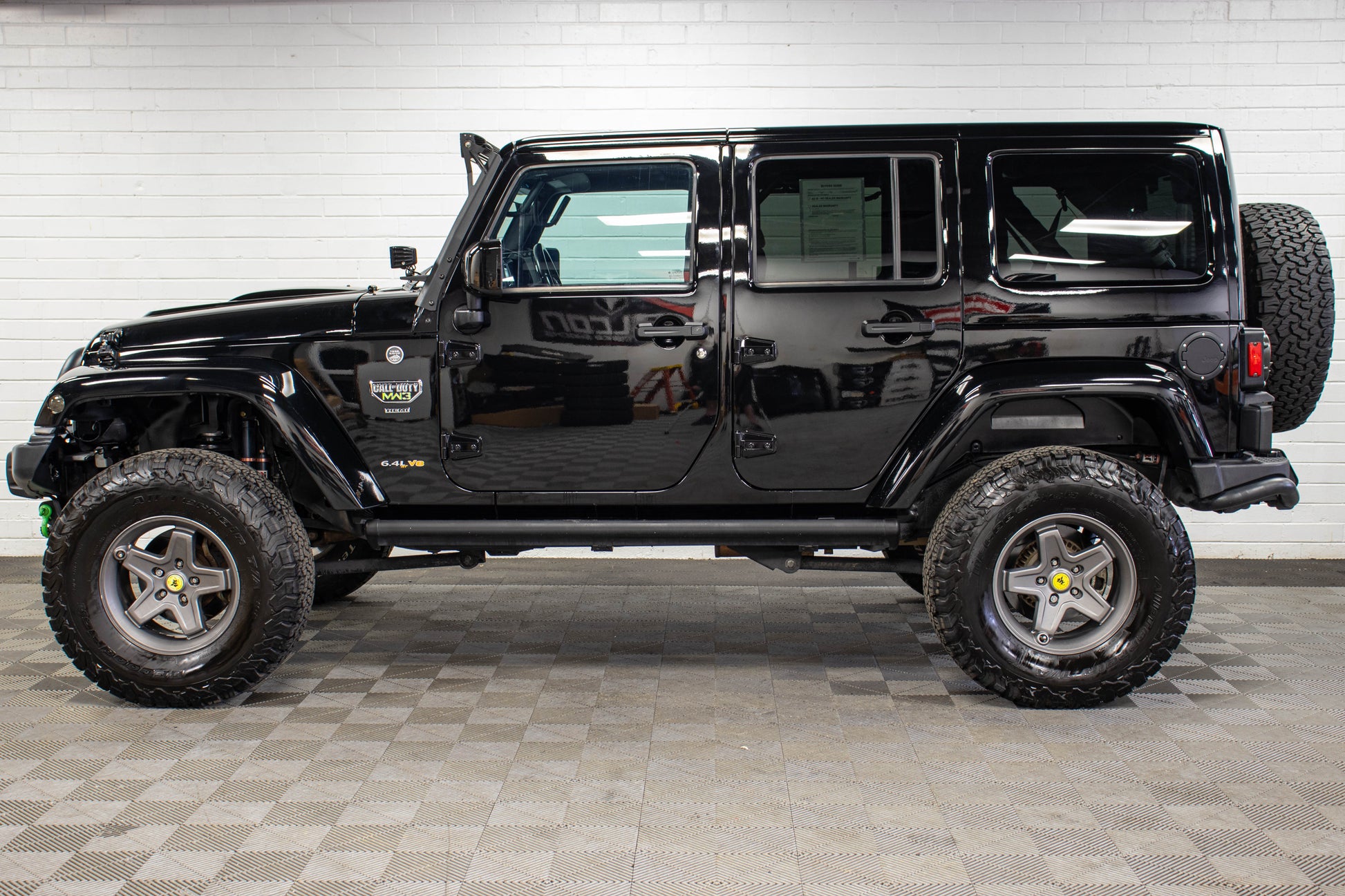 Pre-Owned 2012 Jeep Wrangler JK Unlimited MW3 Rubicon HEMI Hard Top Black, 57k Miles